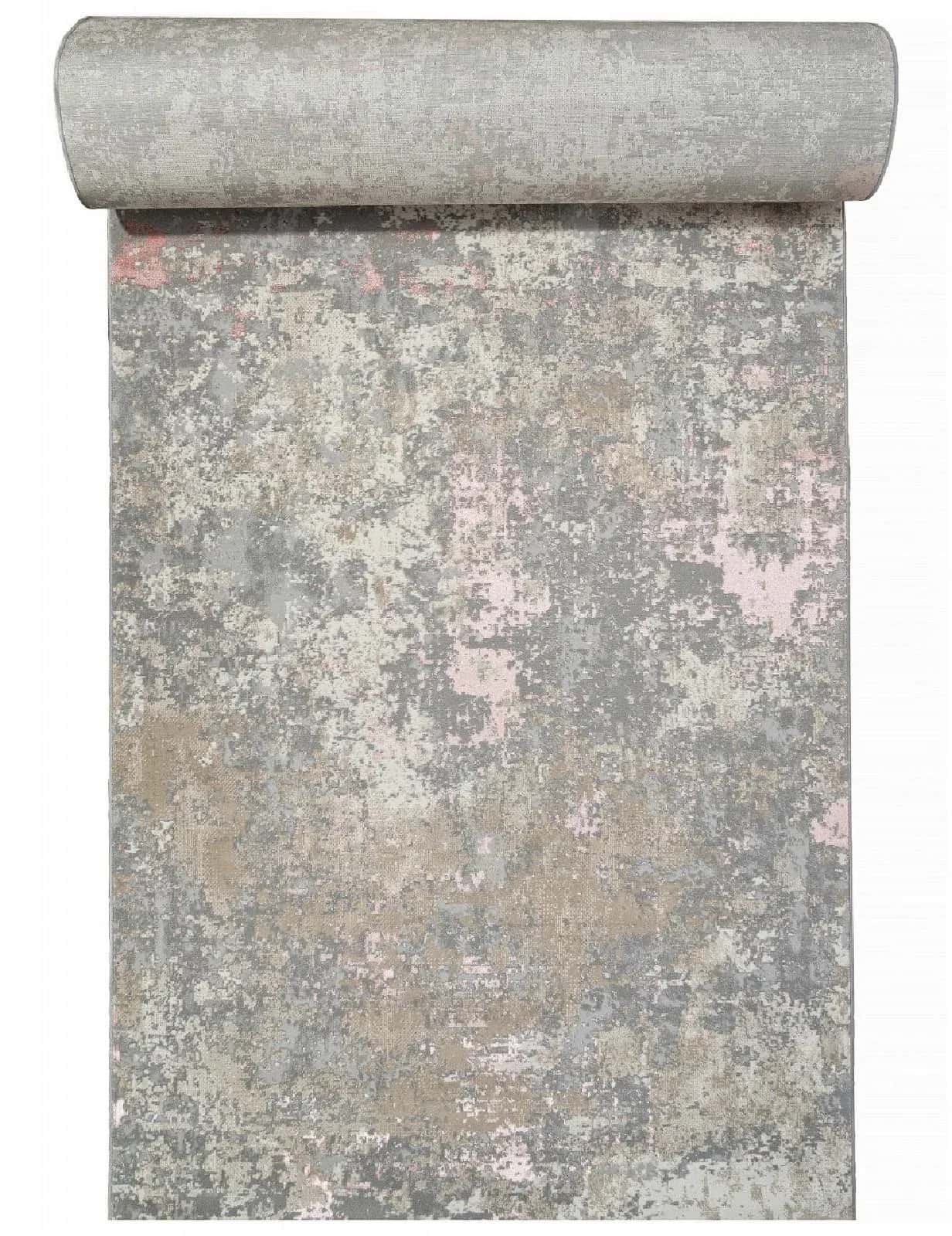 Дорожка Дорожка Современный MERINOS LIMAN F163 BEIGE-PINK 25м