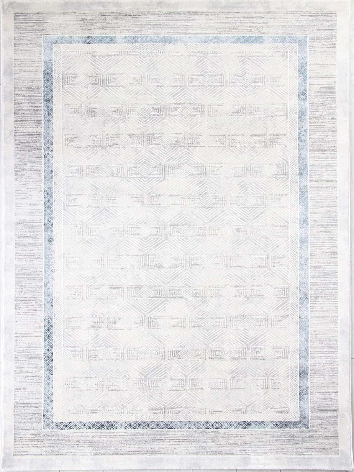 Ковер Ковер Современный SAHAN AMELI 9244B S.L.GREY / P.D.BLUE 1.96x2.9м