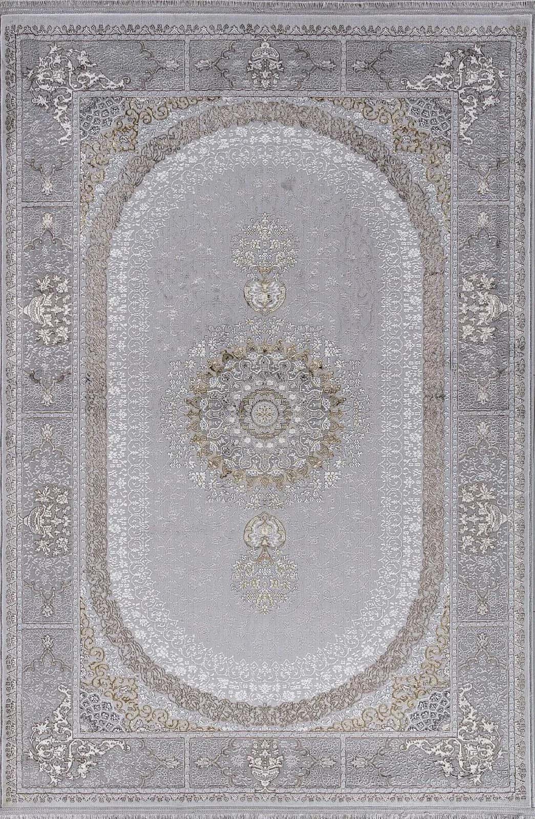 Ковер Ковер ARDA ZARINA A053B LIGHT GREY SHRINK / LIGHT GREY SHRINK 0.8x1.5м