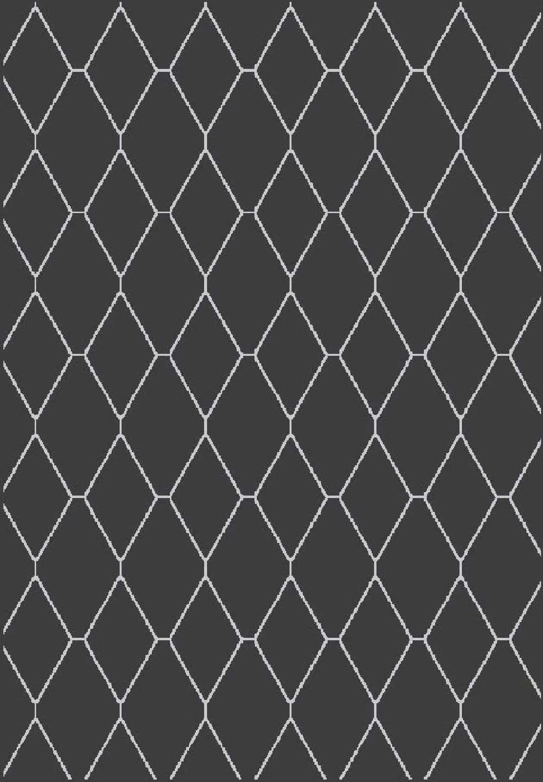 Ковер Devos Caby Ambiance 81228 Anthracite-Silver 1.6x2.3м