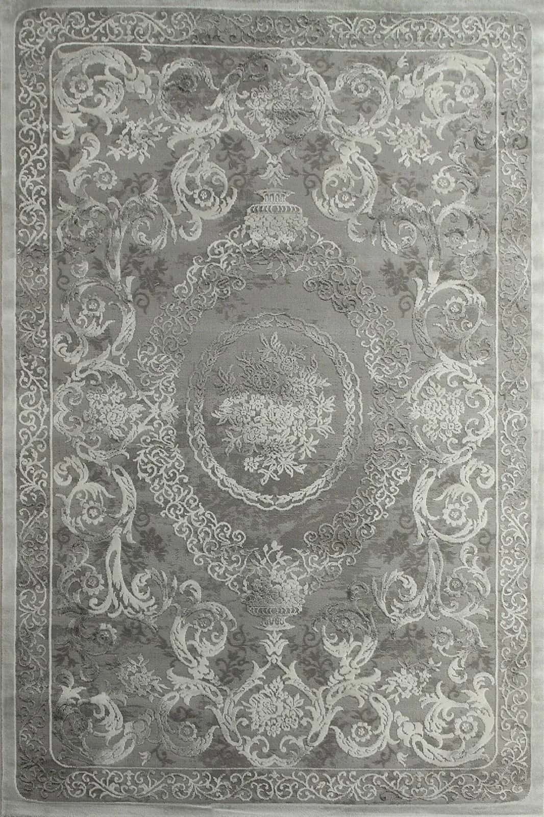 Ковер KARMEN HALI ARMINA 03760A GREY / GREY 2.4x5м