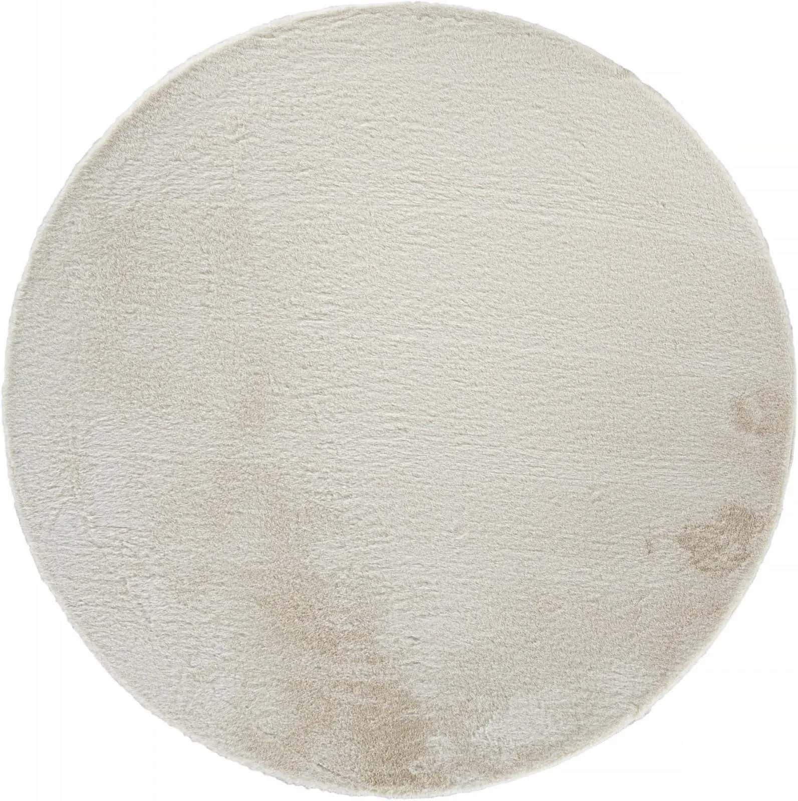 Ковер Ковер Однотонный PIXEL RABBIT LUXE PX2001 CREAM Круг Круг 1.2x1.2м