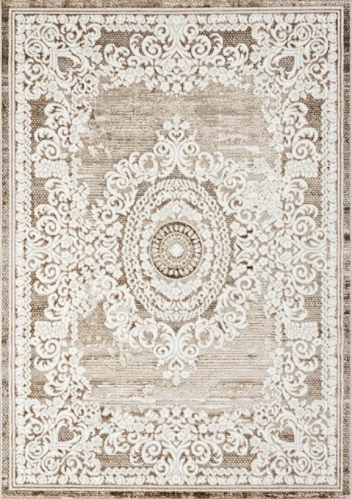 Ковер MERINOS ANTEP O1701 665 CREAM / VIZON 4x5м