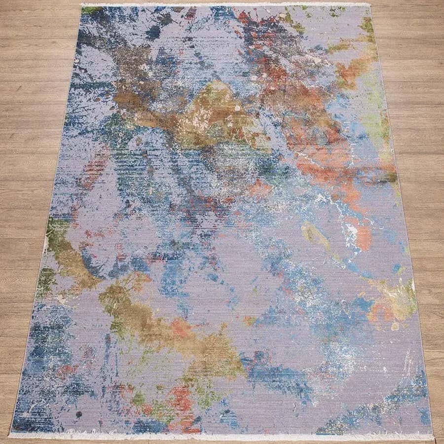 Ковер Milat Indigo 2090Y D_BLUE / GREEN 0.8x1.6м
