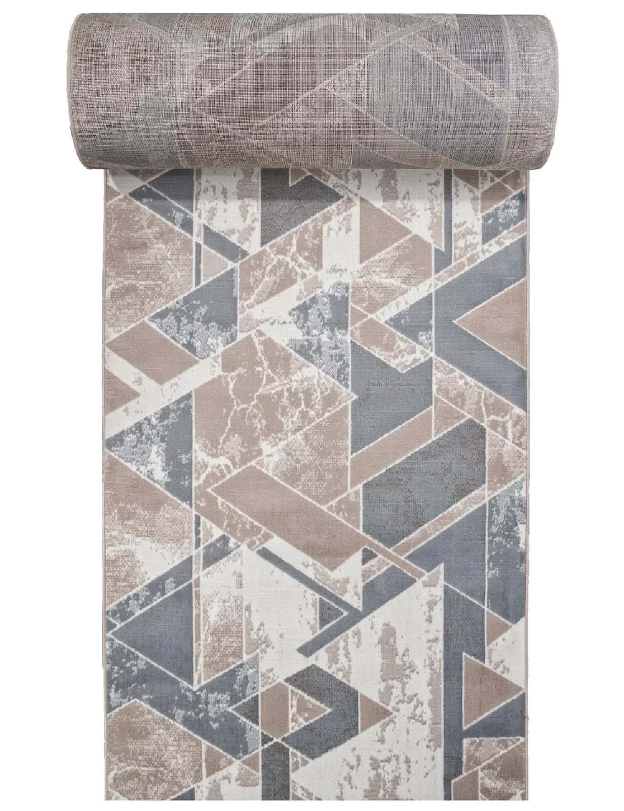 Дорожка Дорожка Современный MERINOS SIERRA F354 BEIGE-BLUE 3м
