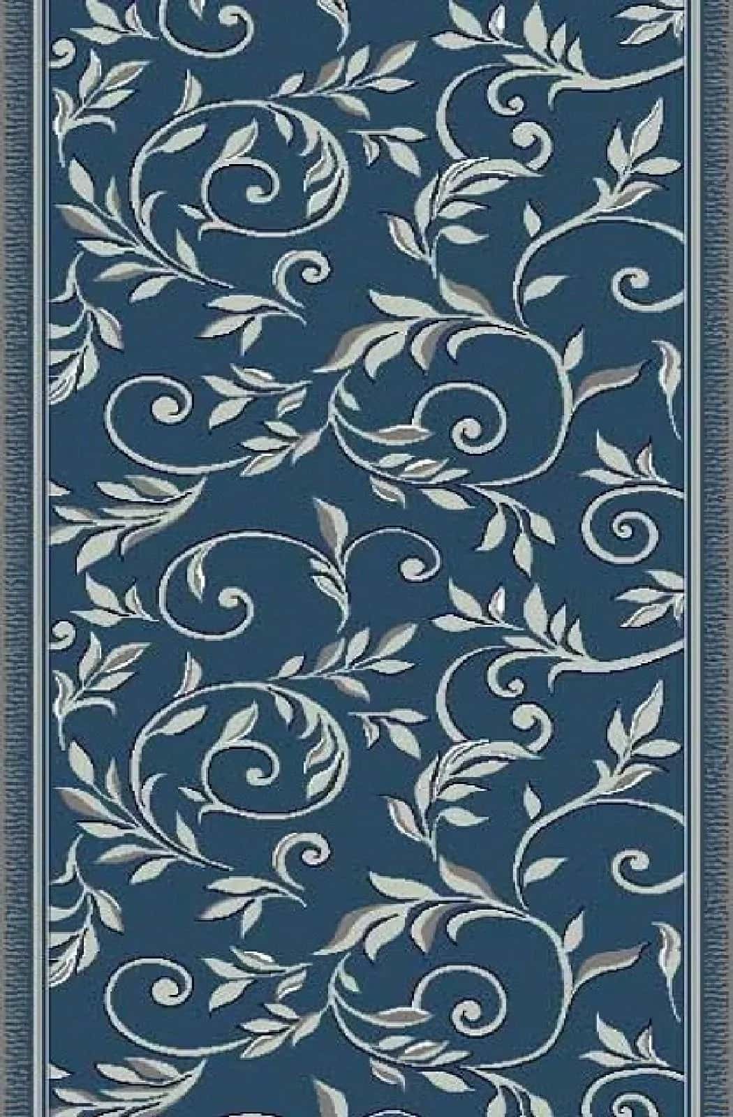 Дорожка Merinos Silver d230 blue 3.9м
