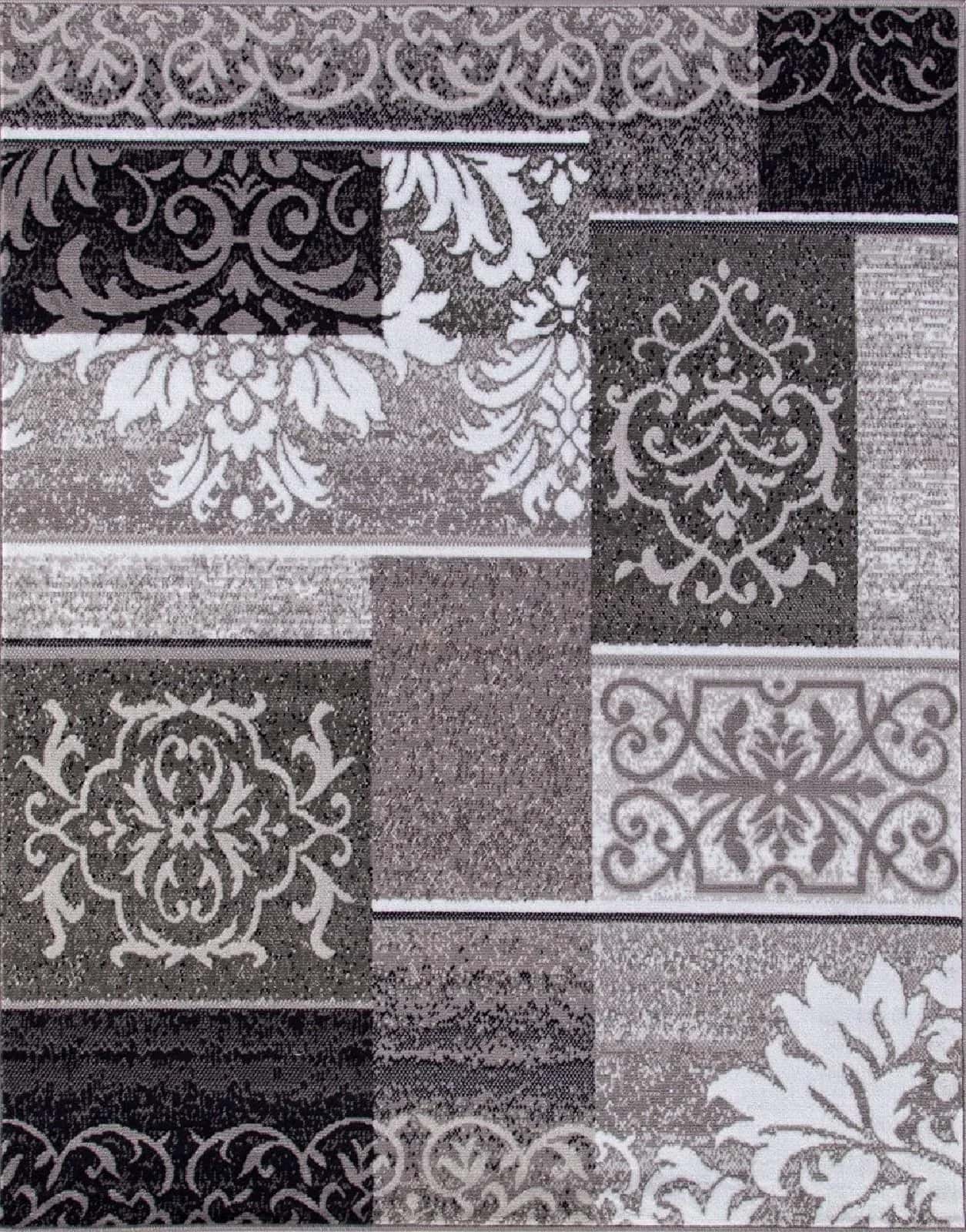 Ковер Merinos Silver d216 GRAY 1.5x4м