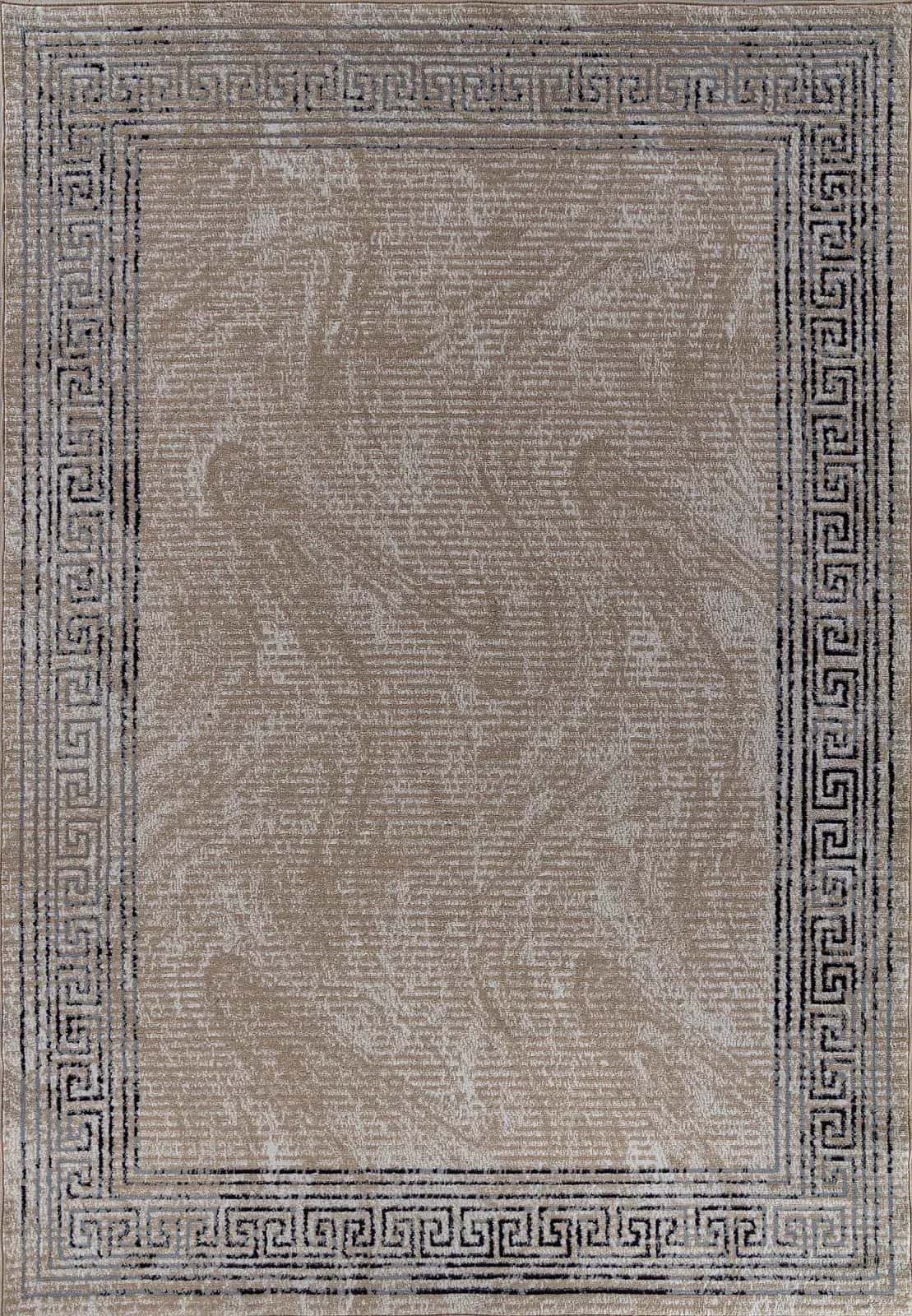 Ковер Ковер Современный AIDIN CARPET PRAGA 06022A TOZ GRI / NAVY 1.5x3м
