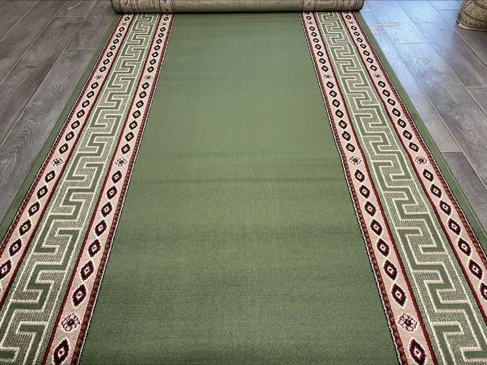 Дорожка Merinos Colizey w600 Green 3.1м