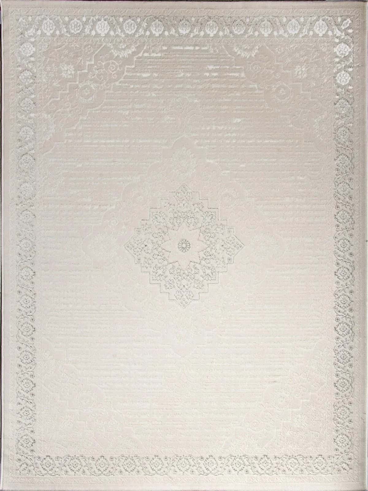 Ковер Ковер ALFA CARPET DALIDA 20811A L.GREY / WHITE 1x2м