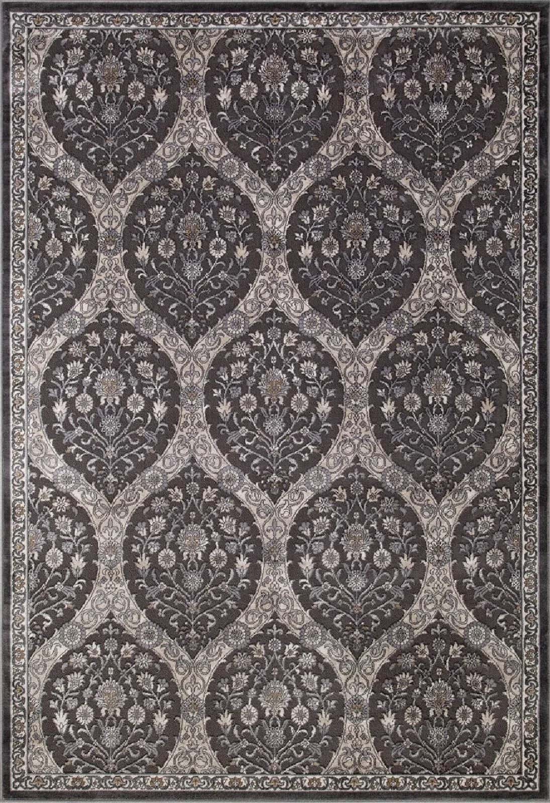 Ковер MERINOS SERENITY D740 DARK GRAY 2.4x3.4м