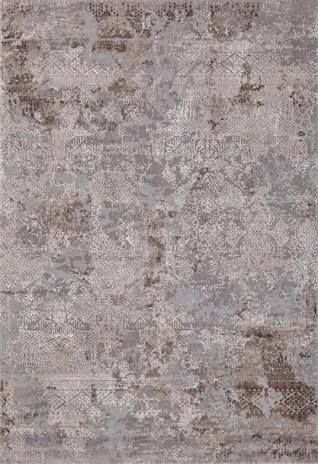 Ковер KARMEN HALI ARMINA 03851C GREY / BROWN 2.4x5м