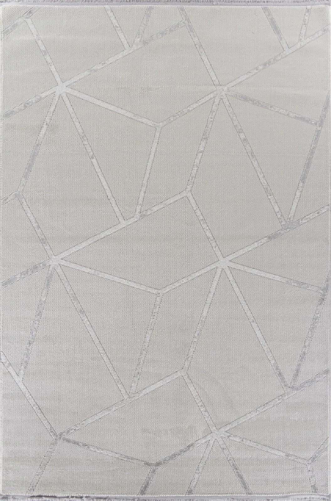 Ковер Ковер Современный DURKAR RUBI 28219A CREAM / CREAM 1.6x3м