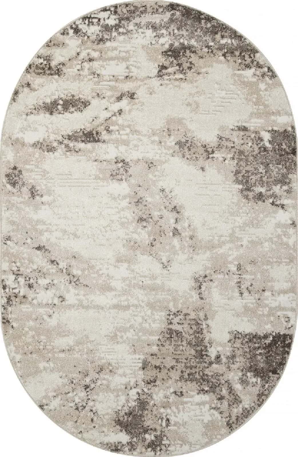 Ковер Ковер MERINOS SIMIRA F219 BEIGE Овал 1.5x2.3м