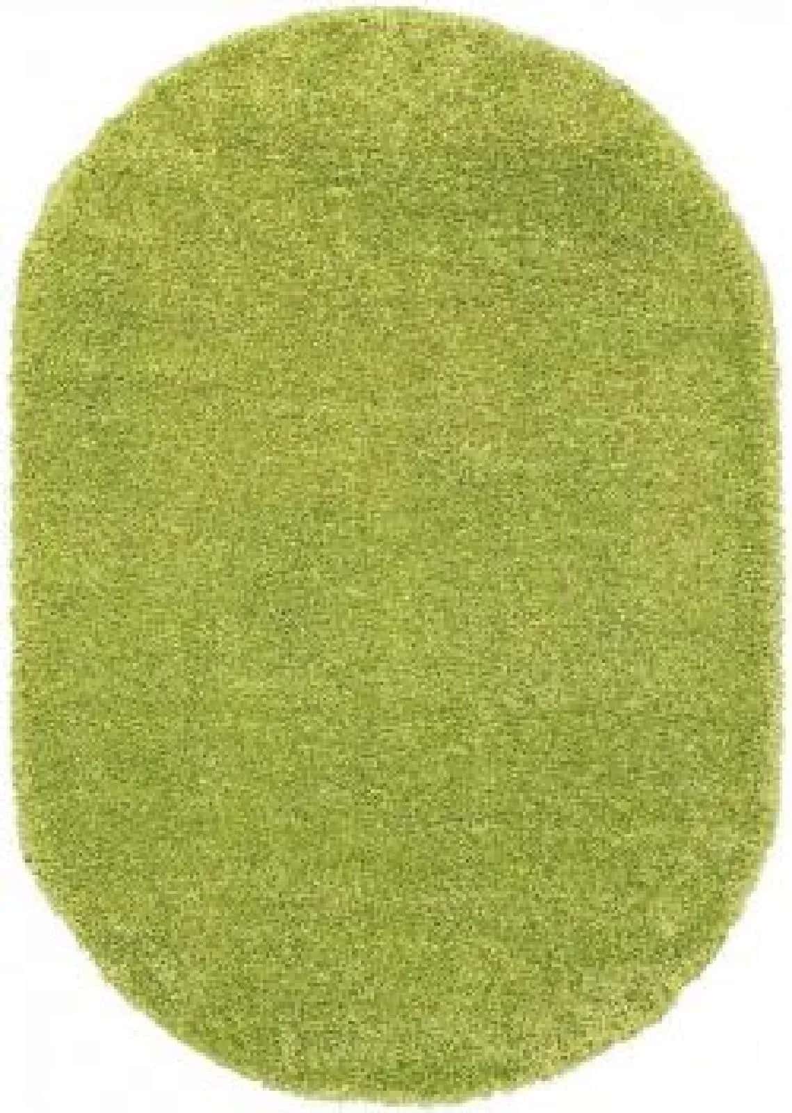 Ковер Merinos Shaggy Ultra s600 GREEN Круг Круг 1.5x4м