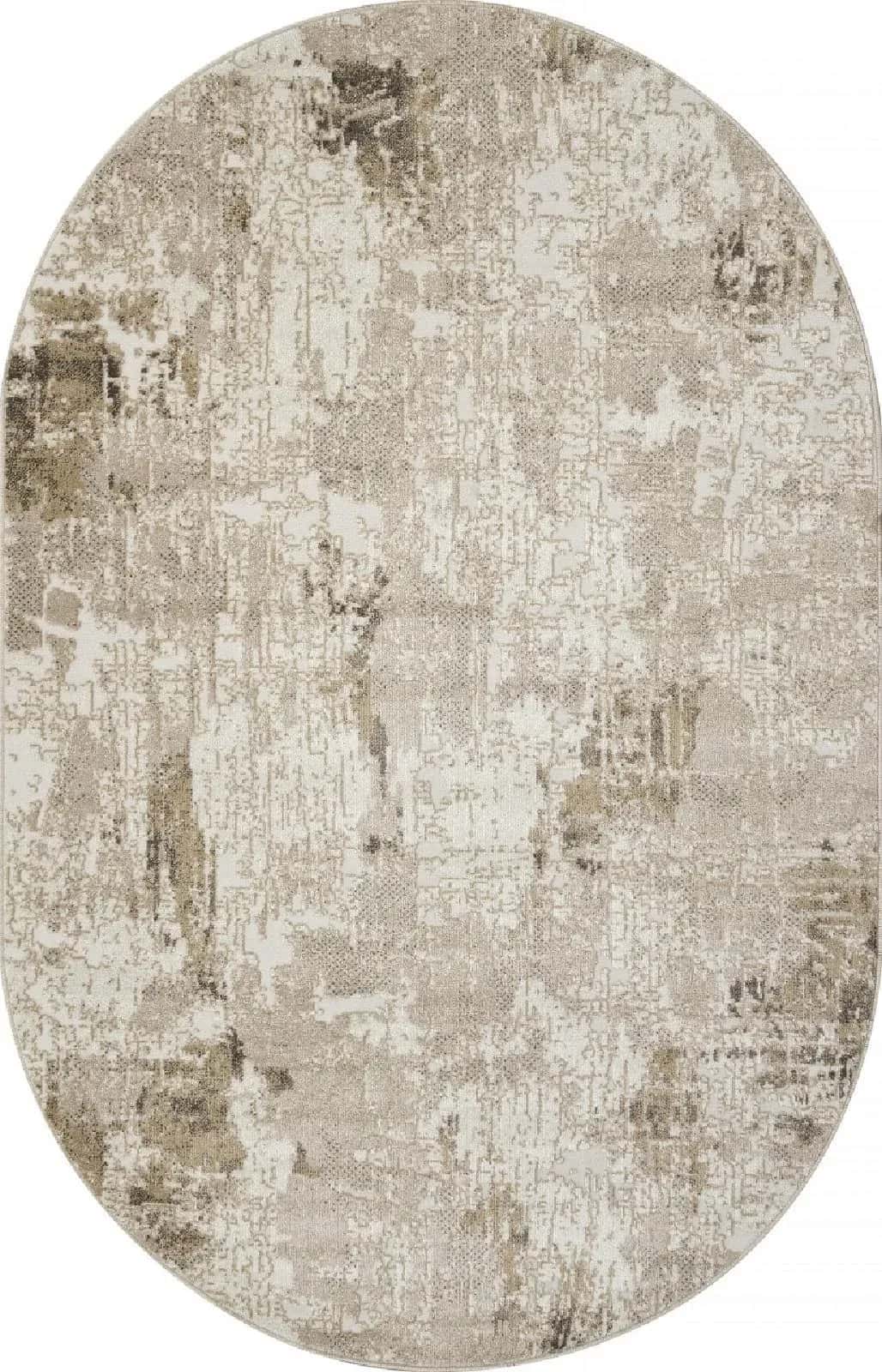 Ковер Ковер MERINOS SIMIRA F218 BEIGE Овал 1.5x2.3м