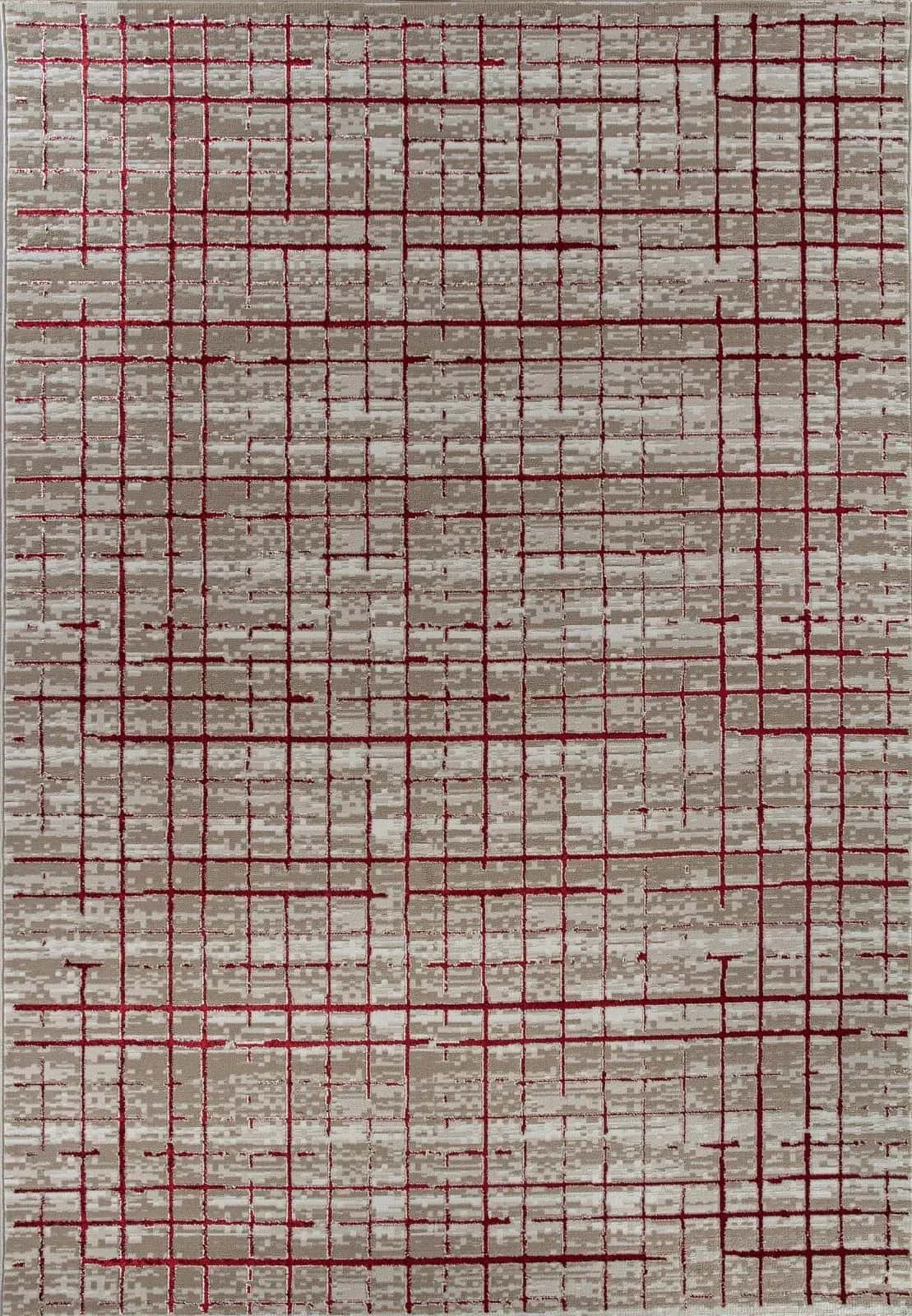 Ковер Ковер Современный MERINOS ANTEP LT2392 710 RED 3x4м