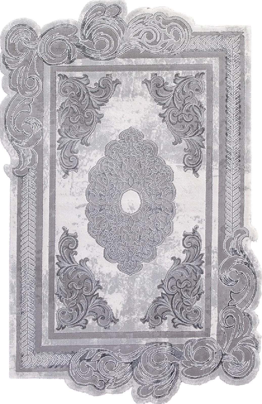 Ковер KARMEN HALI SAFIR 00856G GREY / GREY 1.95x2.9м