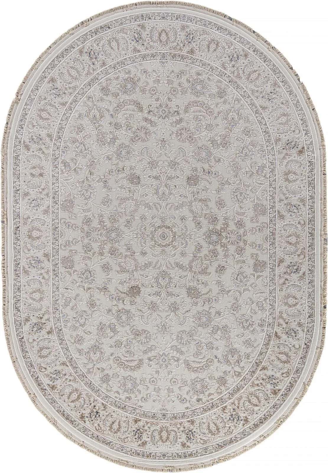 Ковер Ковер Классический DURKAR Jasmine 35826Z CREAM / BEIGE Овал Овал 2x2.9м