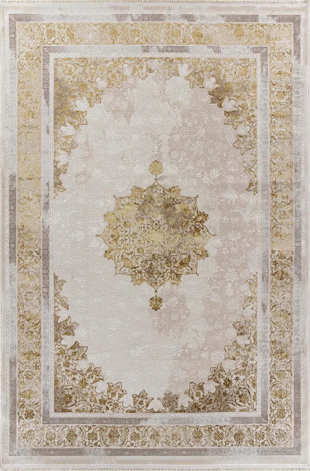 Ковер Ковер ARDA ZARINA A064A CREAM / GOLD FDY 0.8x1.5м