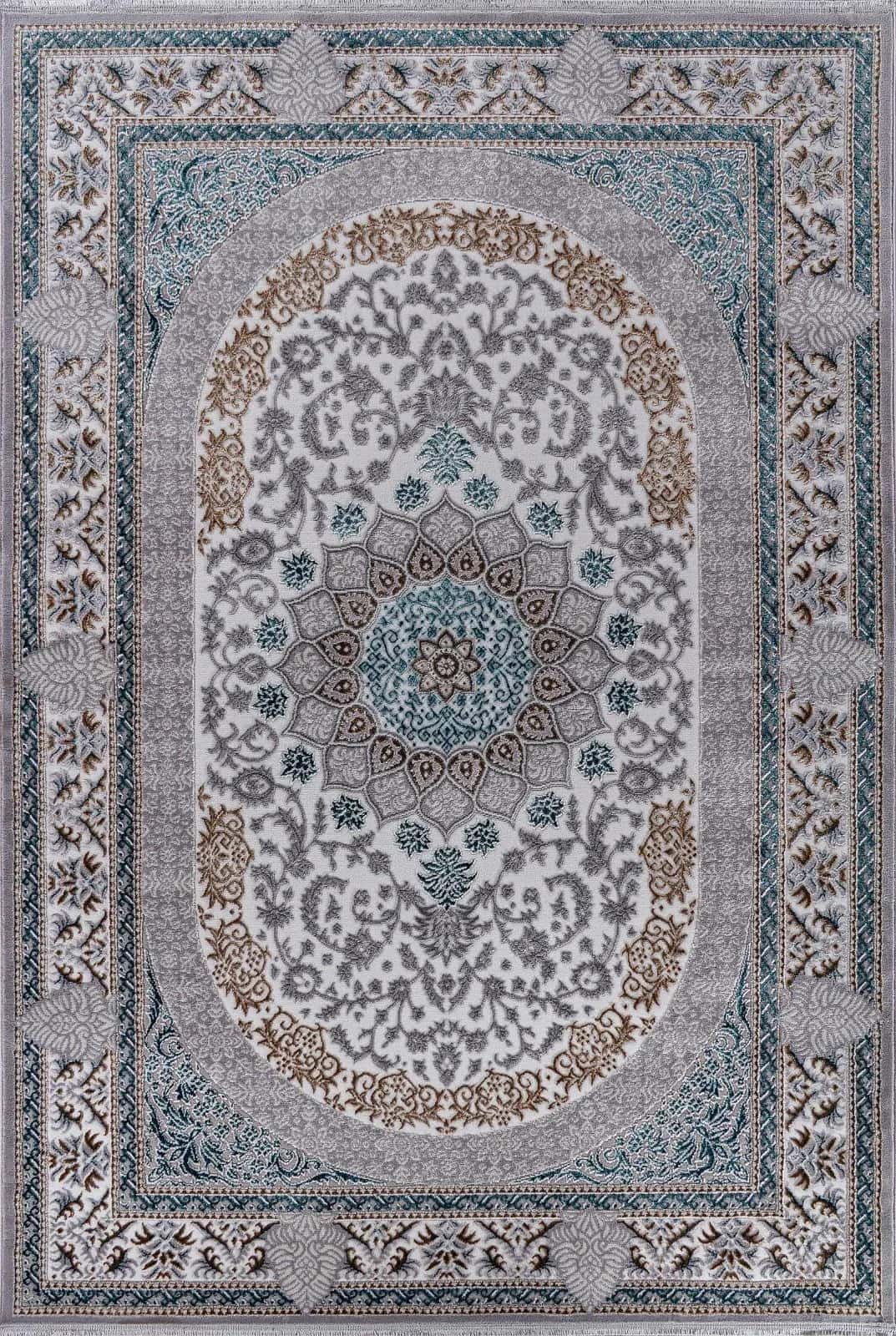 Ковер Ковер MERINOS HALIF F638 GREEN-BLUE 2 2x3м