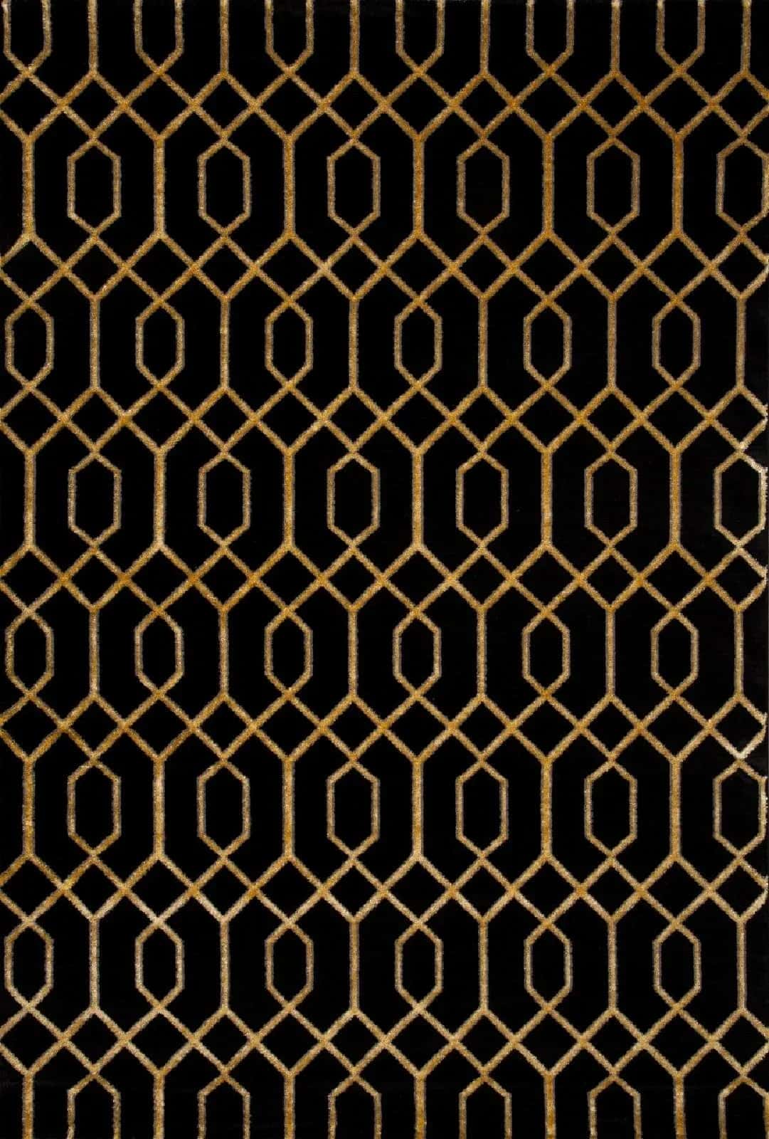 Ковер KARMEN HALI OMEGA 04427G GOLD / GOLD 2.4x3.4м