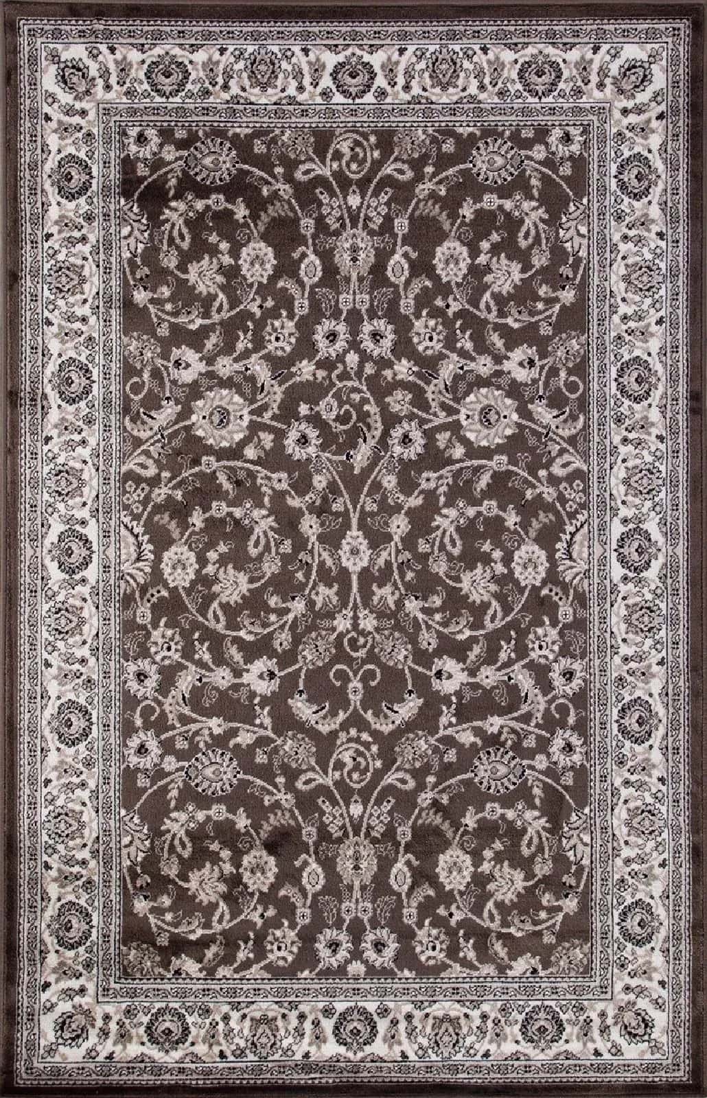 Ковер Merinos Valencia Deluxe d251 BROWN 1.5x3м