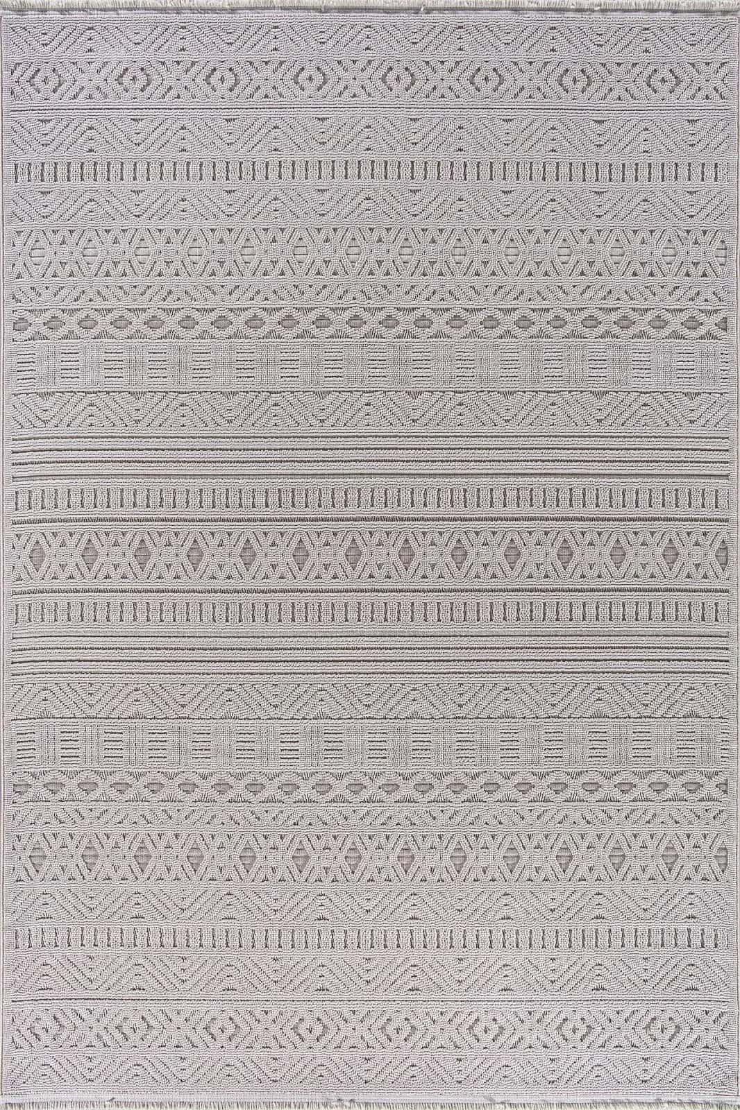 Ковер Ковер Современный ALPIN LOOPY L0014B BEIGE / D.BEIGE 2.4x3.4м