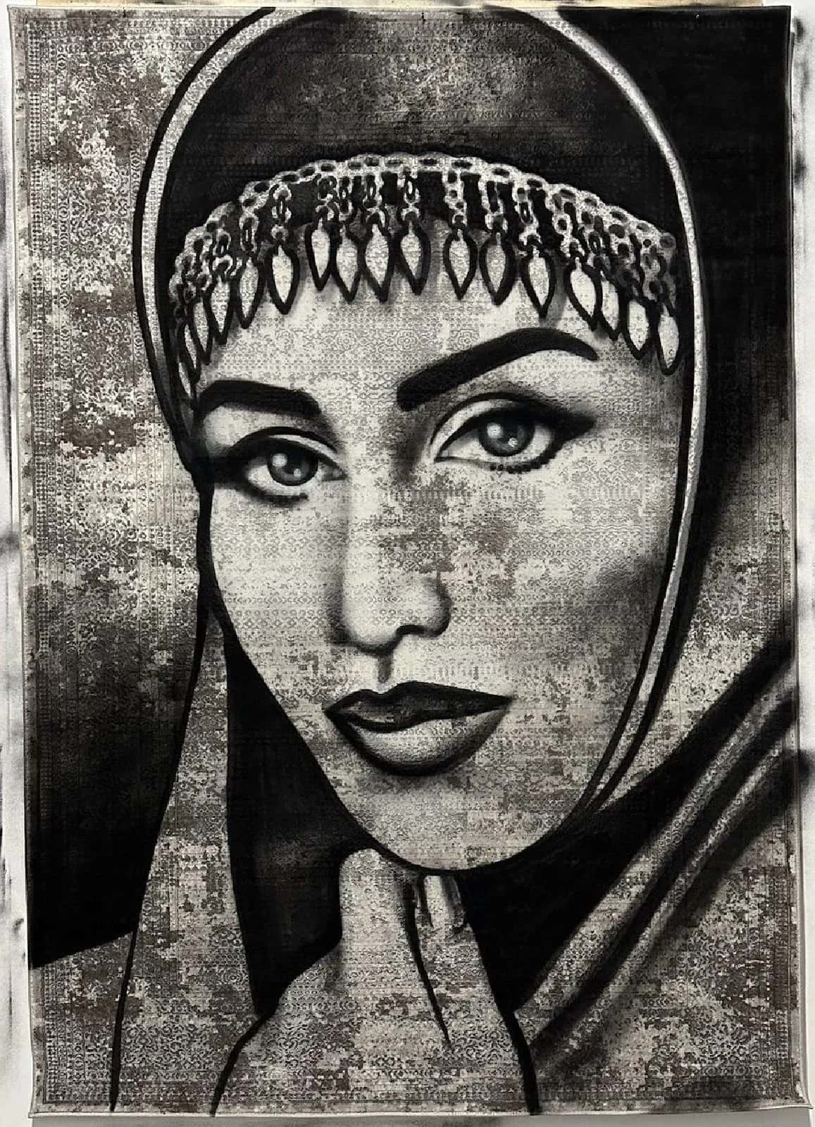 Ковер Ковер ARTWORK PICTURES PC 64 GRAY-BEIGE Портрет 1.6x2.3м