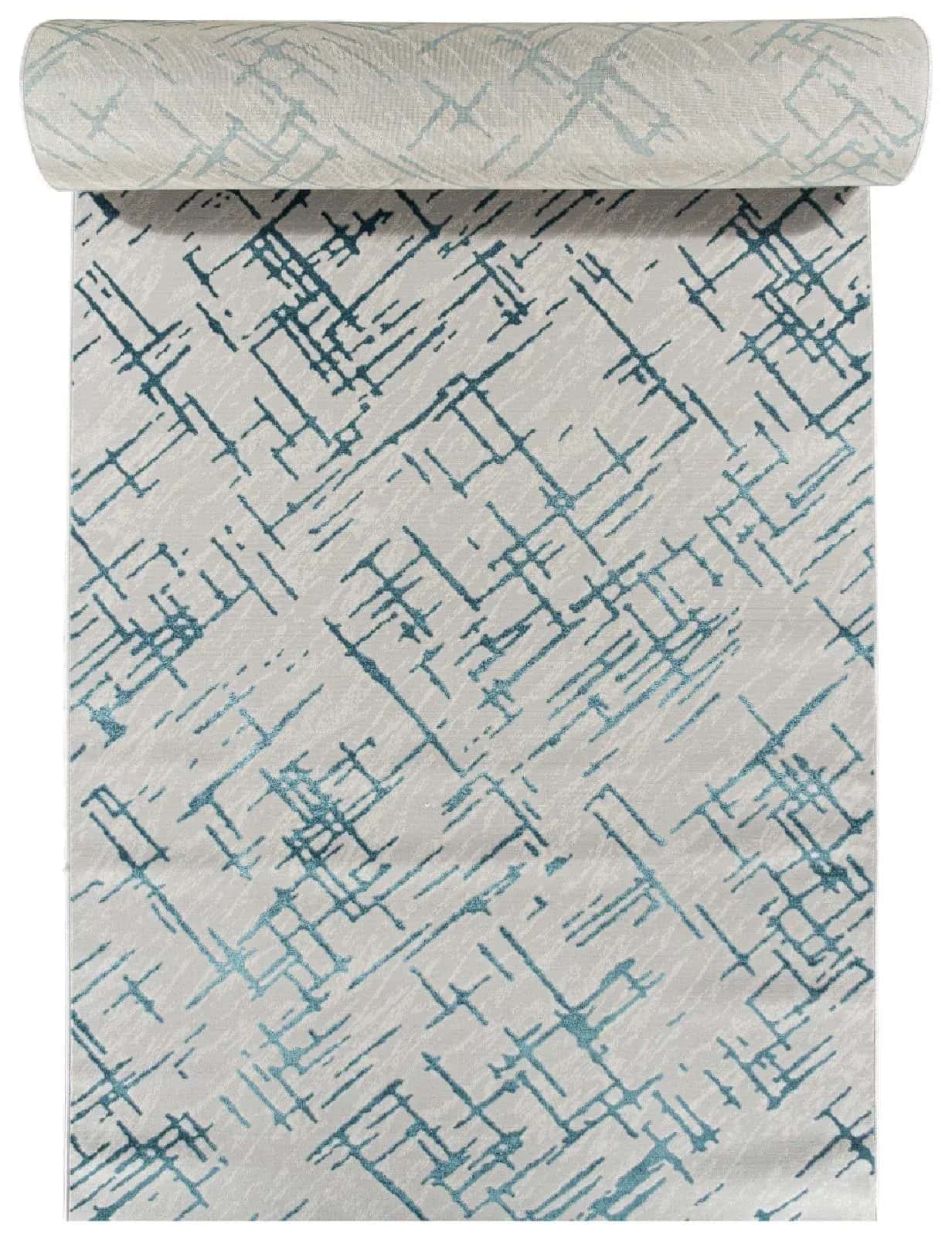 Дорожка Дорожка MERINOS LIMAN F164 GRAY-D.BLUE 25м