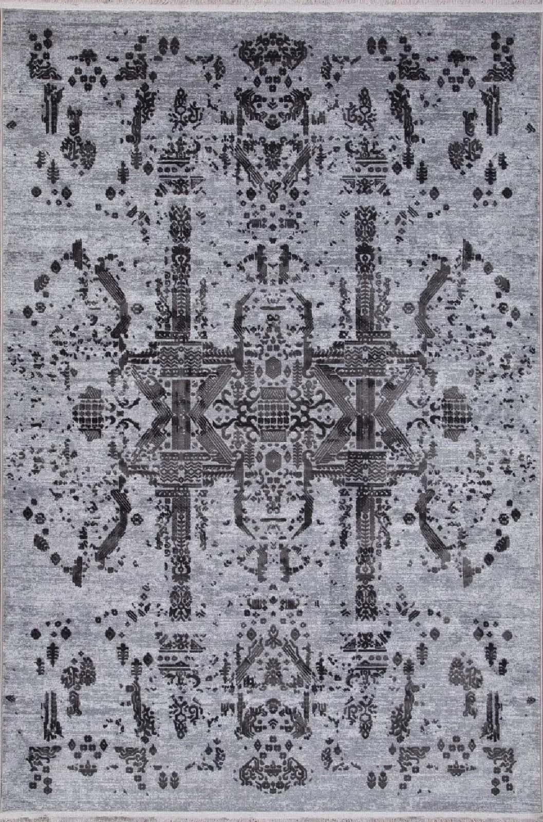 Ковер MILAT PERLA C765AL GREY / ANTRACITE 0.8x1.5м