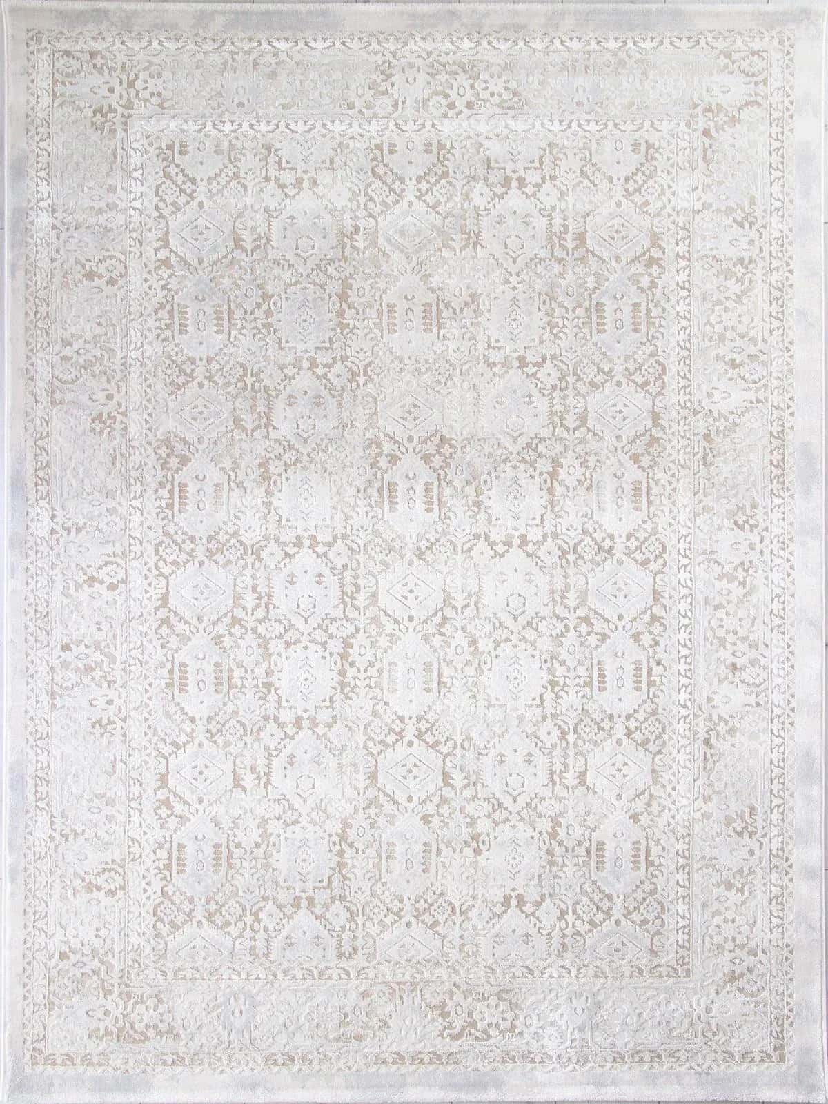 Ковер Ковер Классический SAHAN AMELI 9255A S.BEIGE / P.WHITE 1.96x2.9м