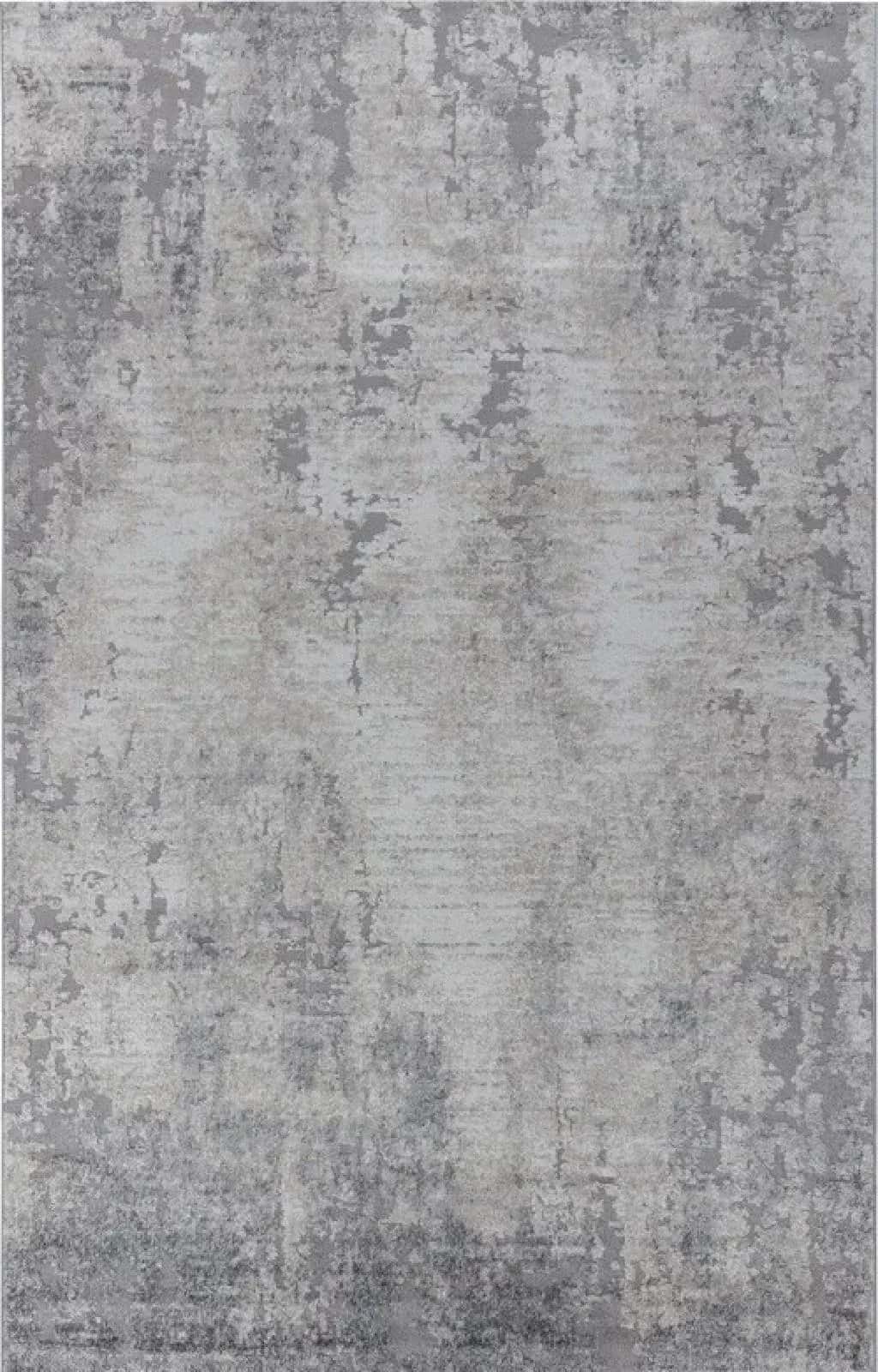 Ковер OZ KAPLAN Coruna B0480B Grey-Cream 1x1.4м