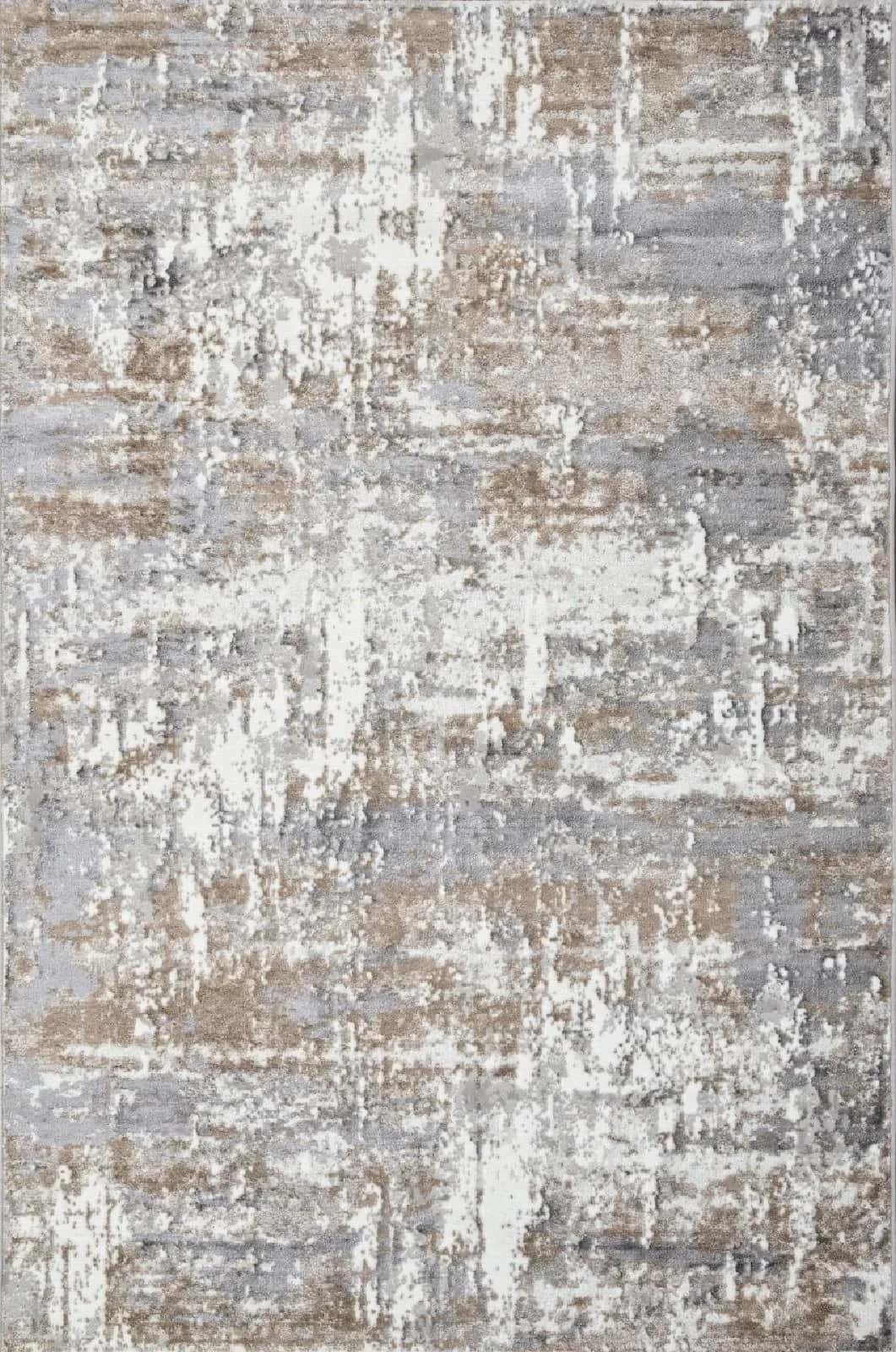 Ковер Ковер Современный ALPIN PARADIZE 03202A GREY / CREAM HB 2.4x3.4м