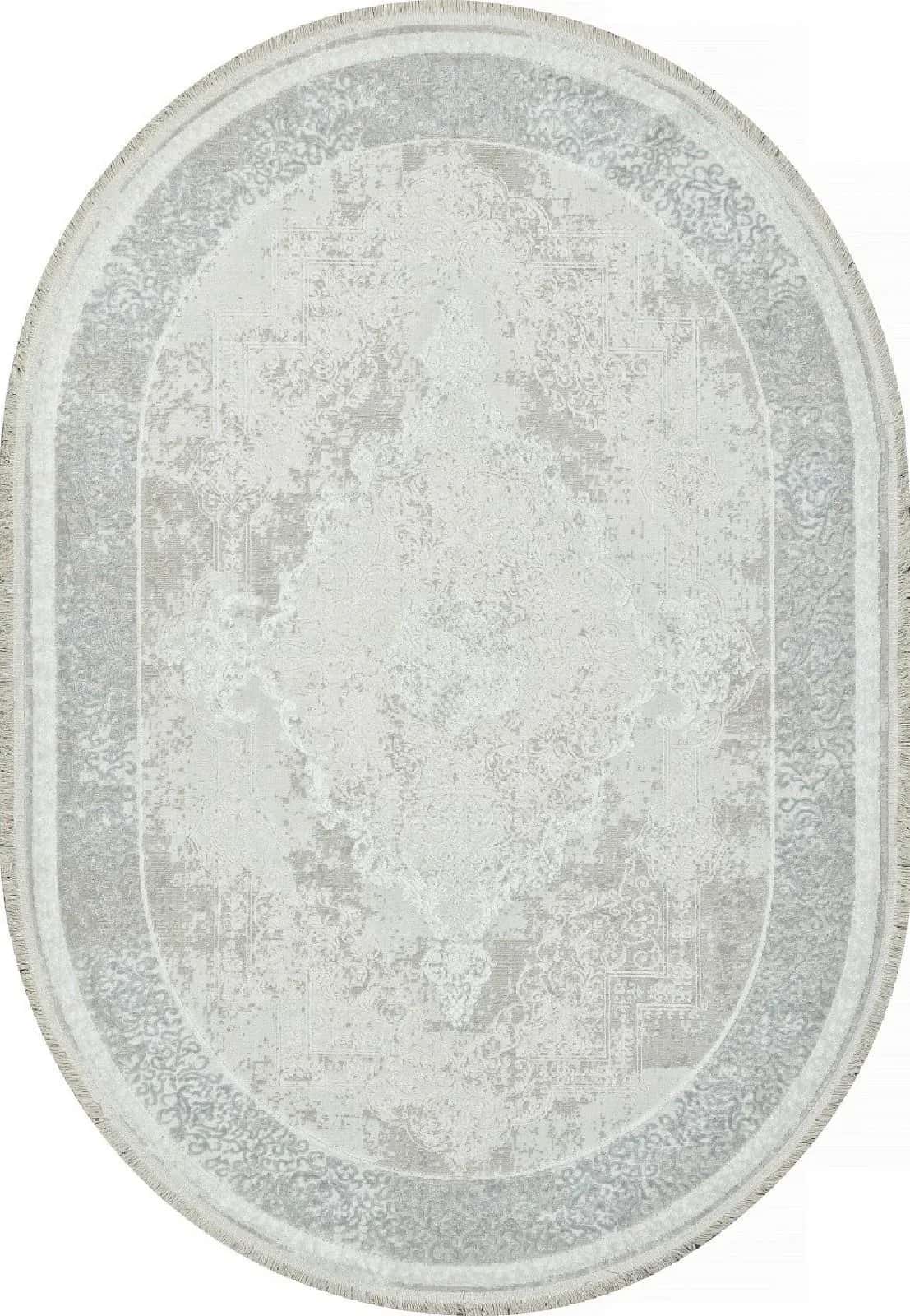 Ковер DURKAR RUBI 26702Z CREAM / BEIGE Овал Овал 1.2x1.8м