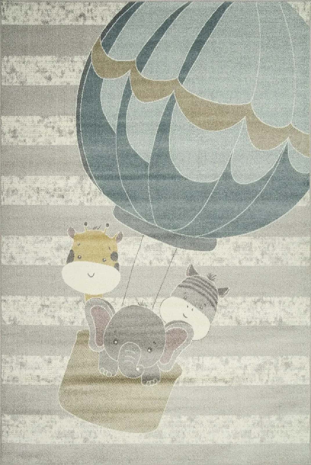 Ковер Ковер Детский MERINOS IZUMRUD F263 LIGHT GRAY 2x3м