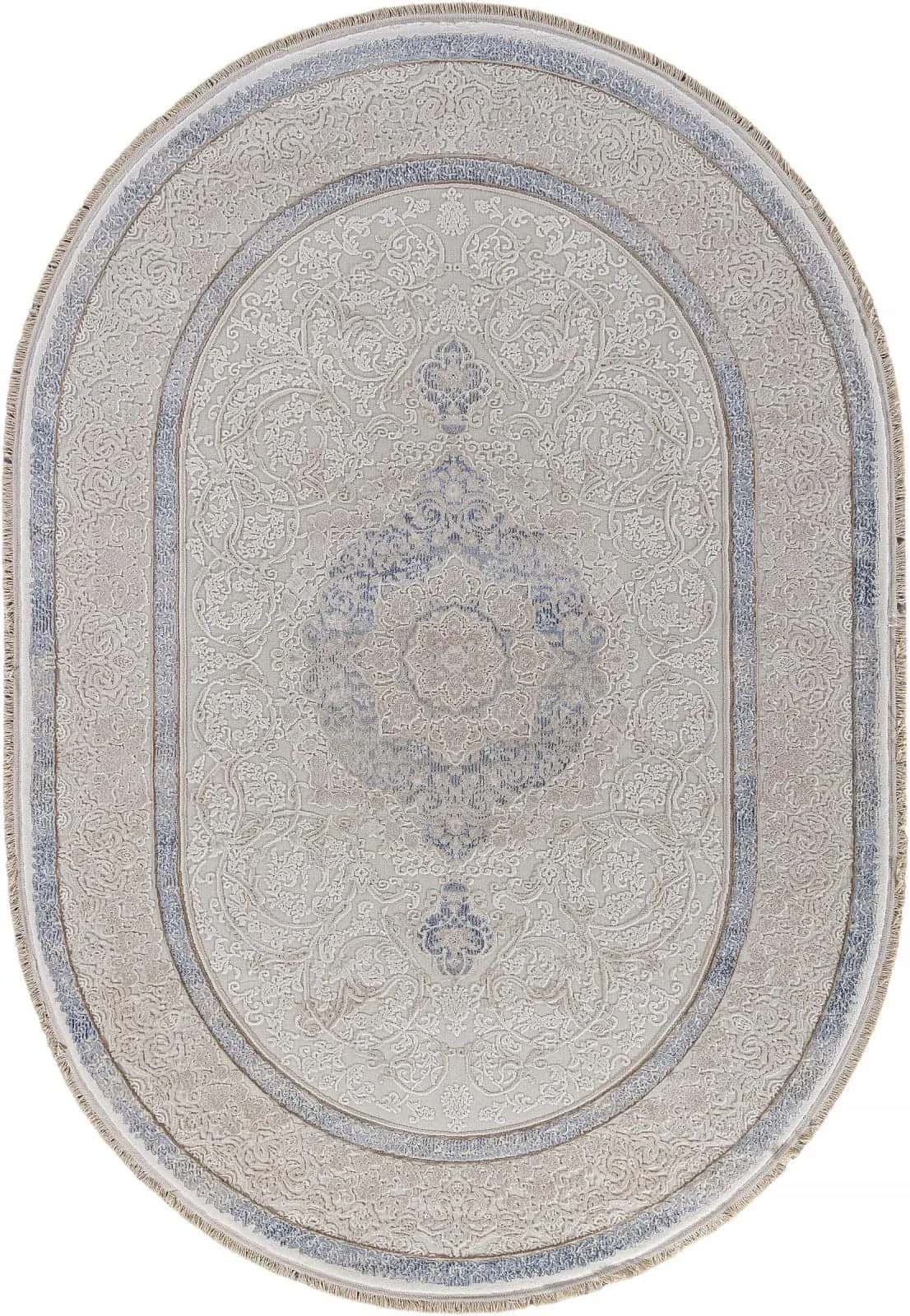 Ковер Ковер Классический DURKAR Jasmine 30950U CREAM / CREAM Овал Овал 2x2.9м