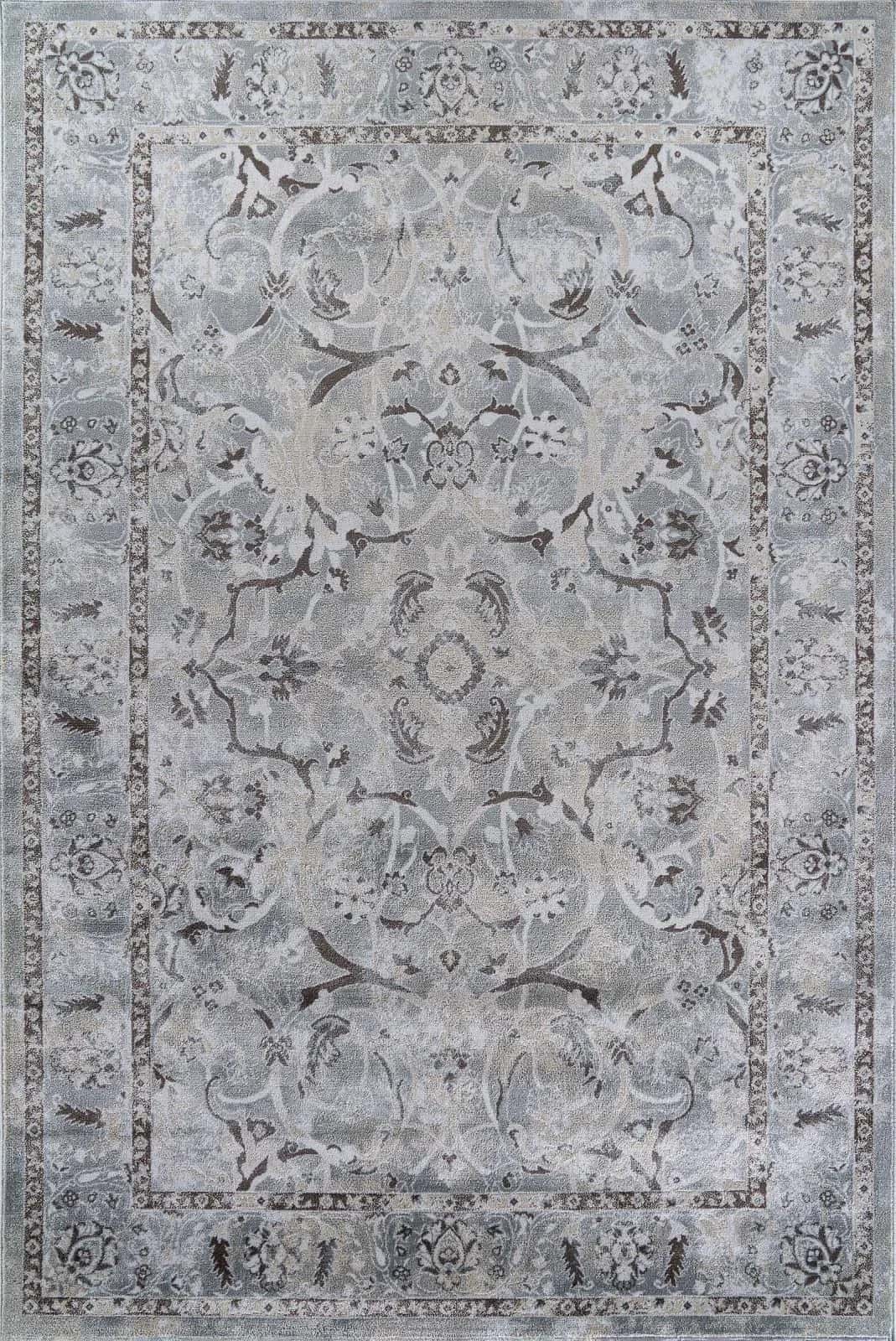Ковер Ковер Классический MERINOS IRIS MP04 CREAM-BLUE 2.4x3.4м