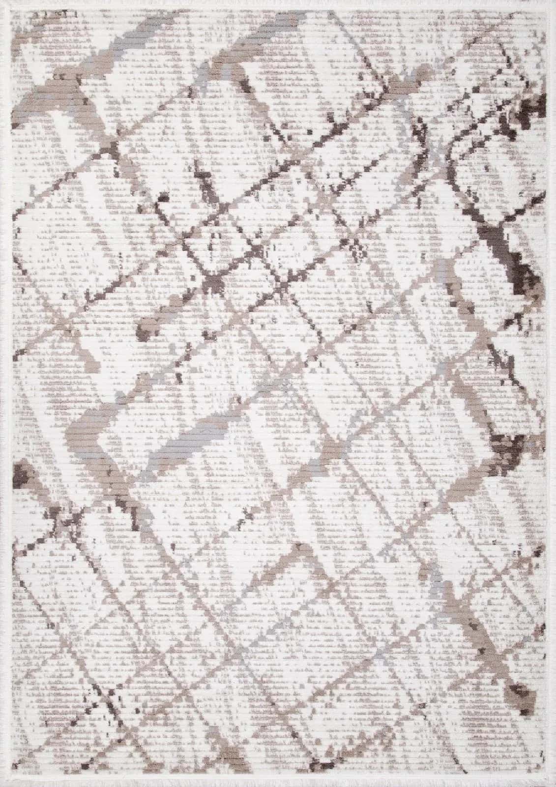 Ковер MILAT JOLI A959AF P.WHITE / L.BEIGE 0.8x1.5м