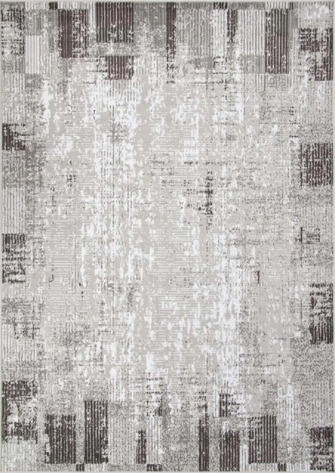 Ковер Ковер Современный MERINOS SILVER F396 GRAY 2.5x5м
