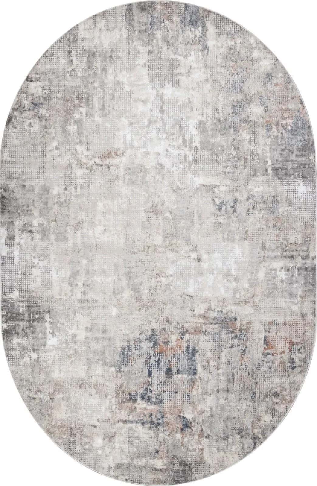 Ковер Ковер Современный ARTEMIS KIRKE 02950A BLUE / BEIGE Овал Овал 2x2.9м