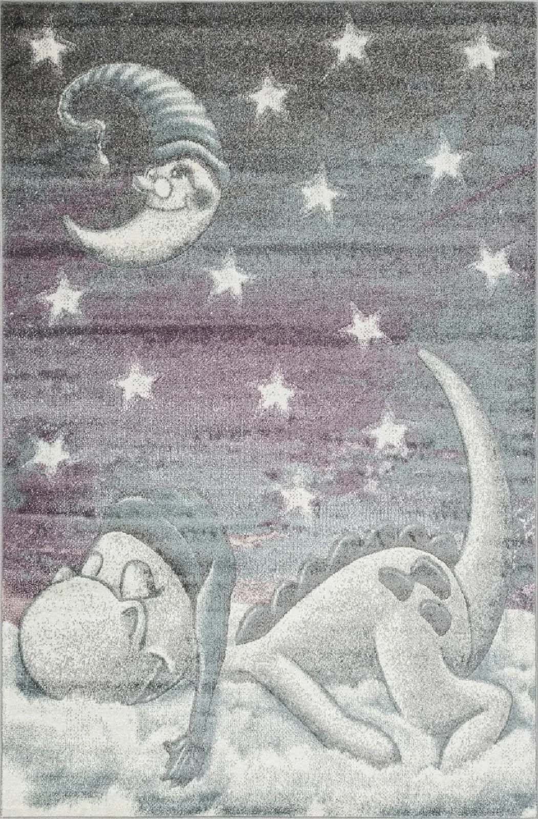 Ковер MERINOS ART KIDS LM13 GRAY 1.5x2.3м