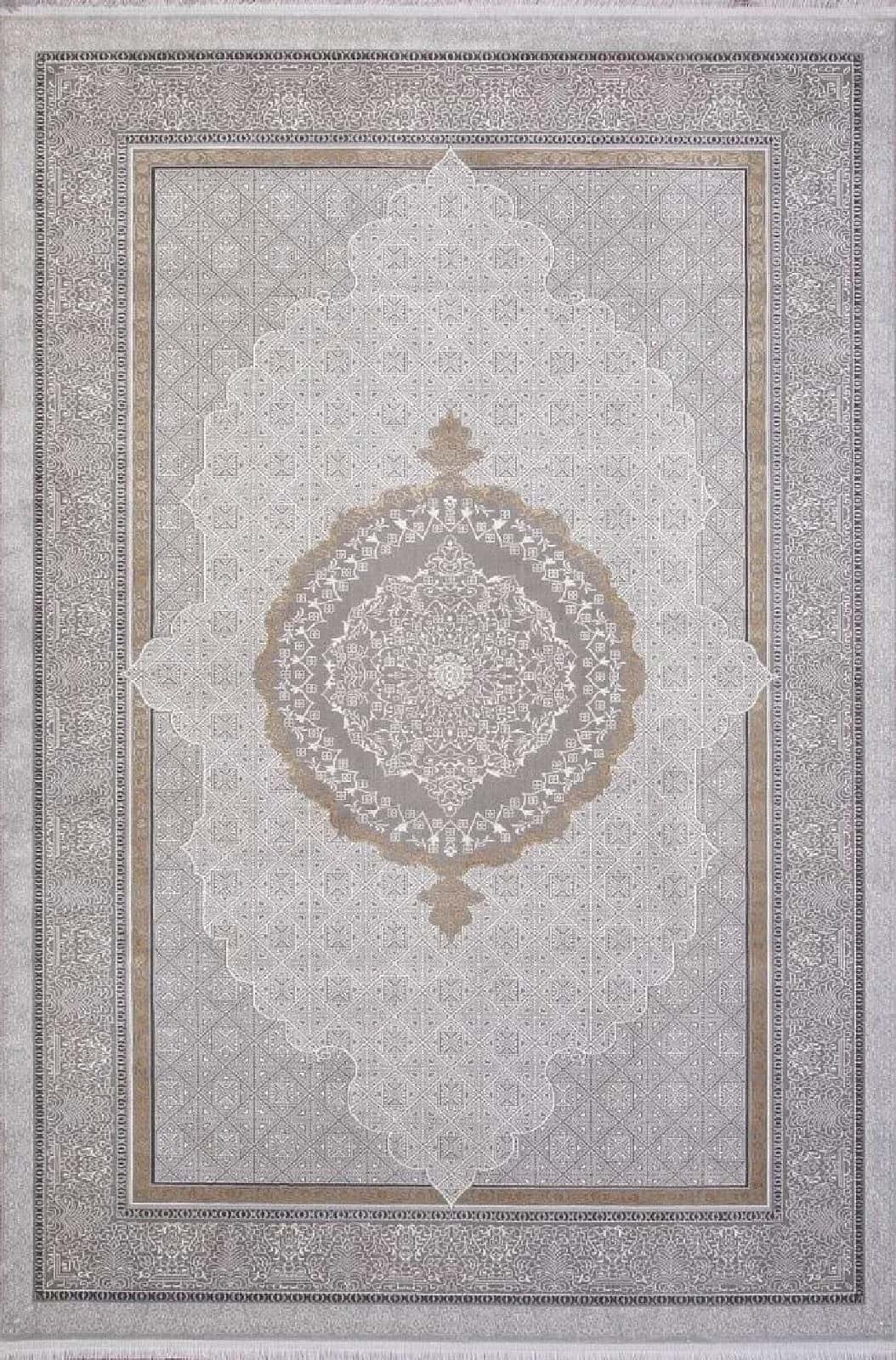 Ковер KARMEN HALI LISSABON SI001D GREY / GREY 2.93x4м