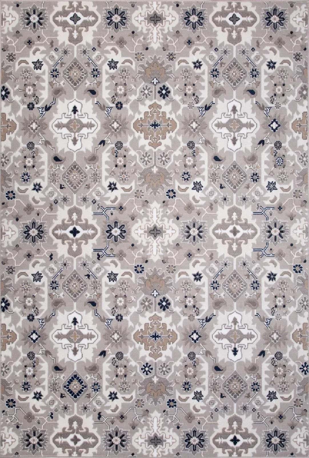 Ковер MERINOS RICHI 8670 GRAY 3x4м