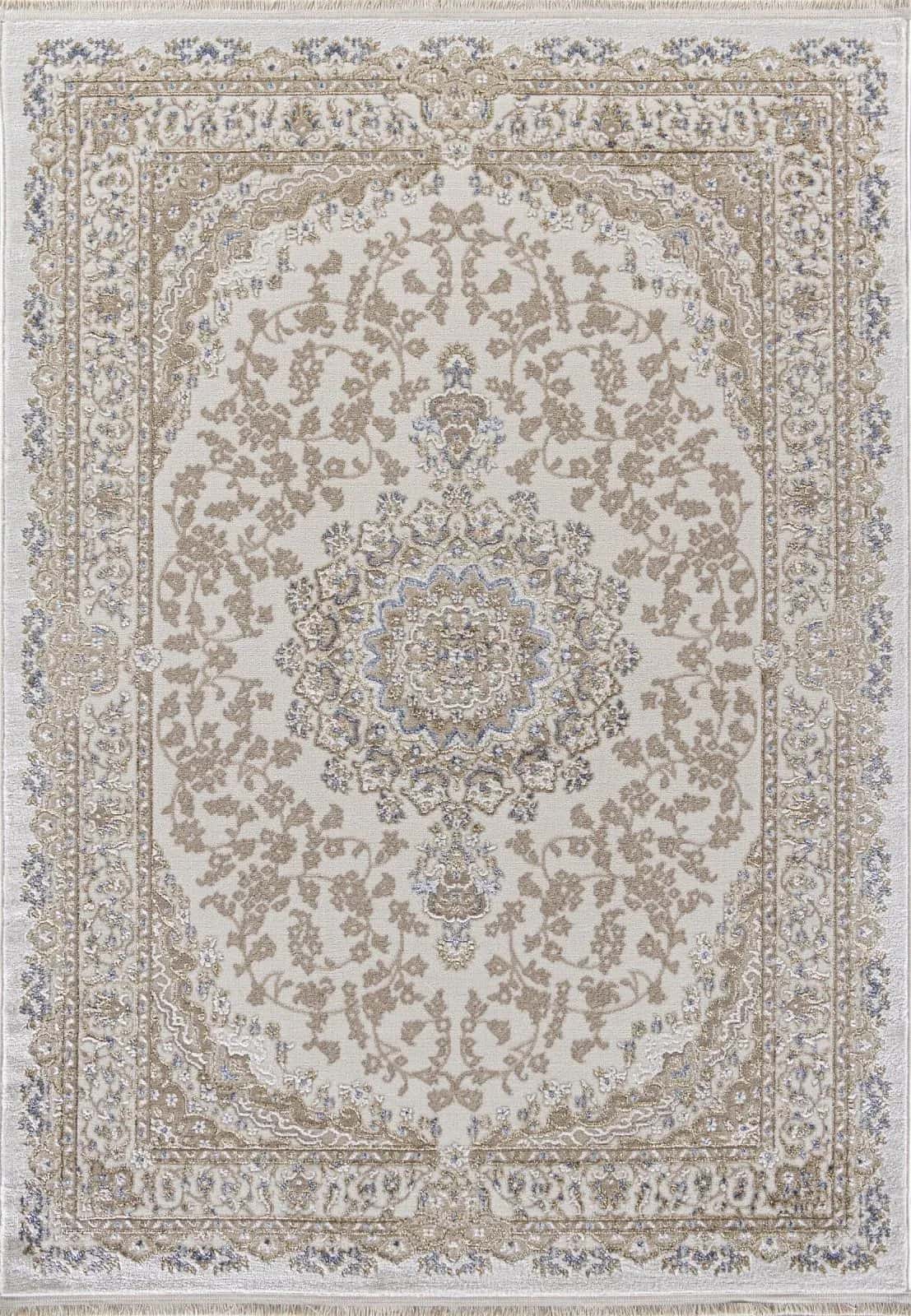 Ковер Ковер KARDELEN MOSSO 27239 CREAM / BLUE 3x6м