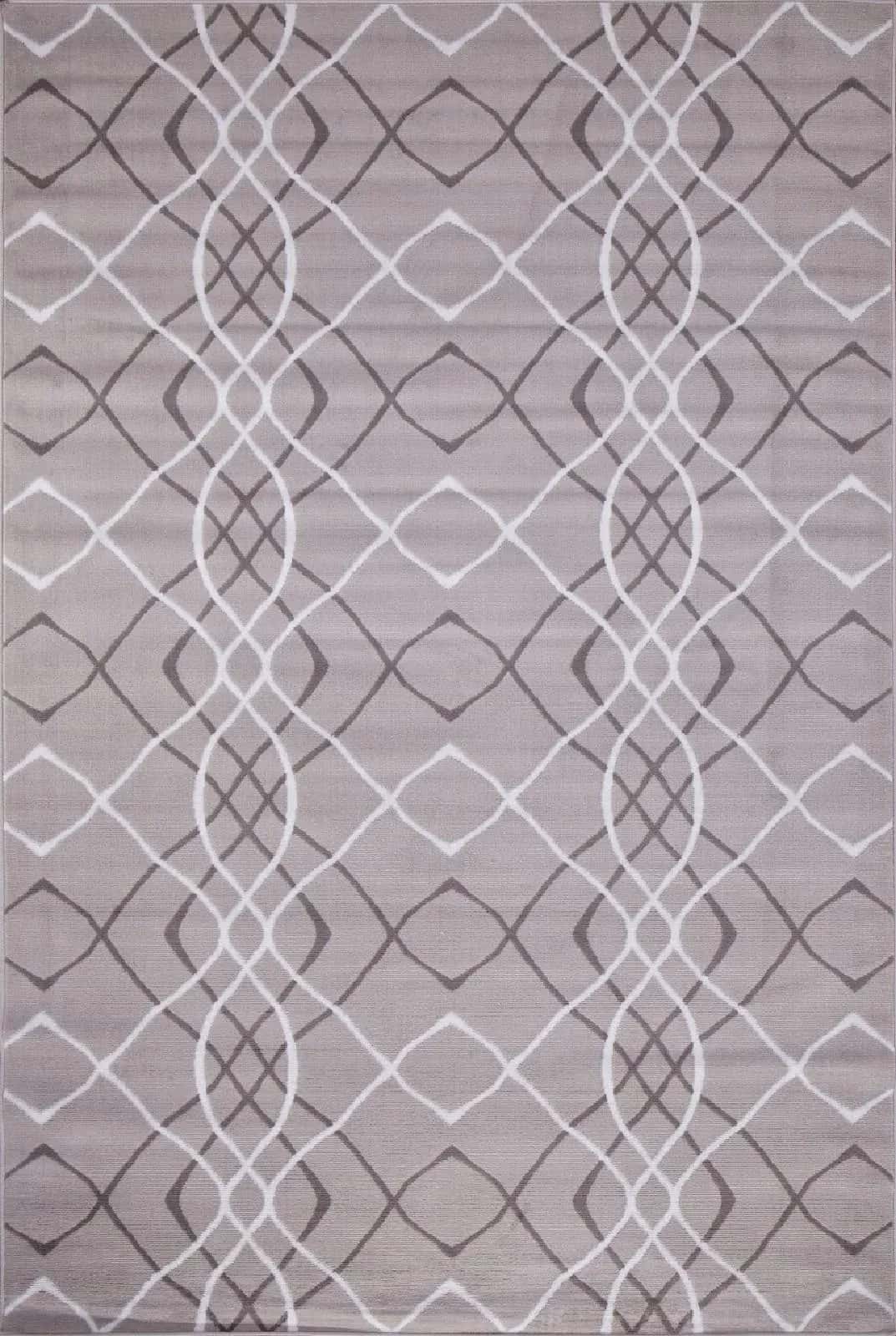 Ковер Merinos Silver d532 gray 2.5x3.5м