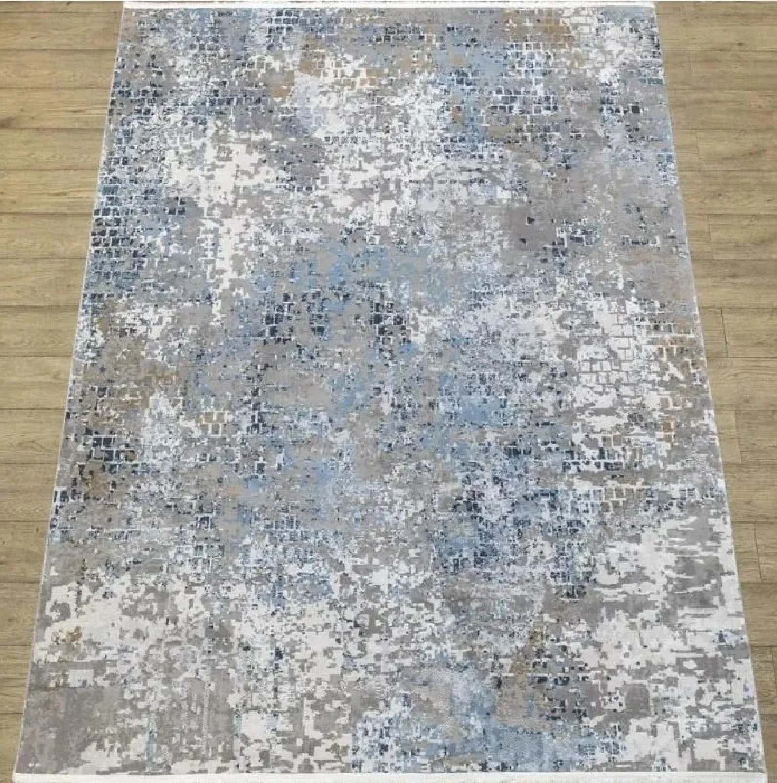 Ковер Турция Aspect 8440A GREY_BLUE 2.4x3.4м
