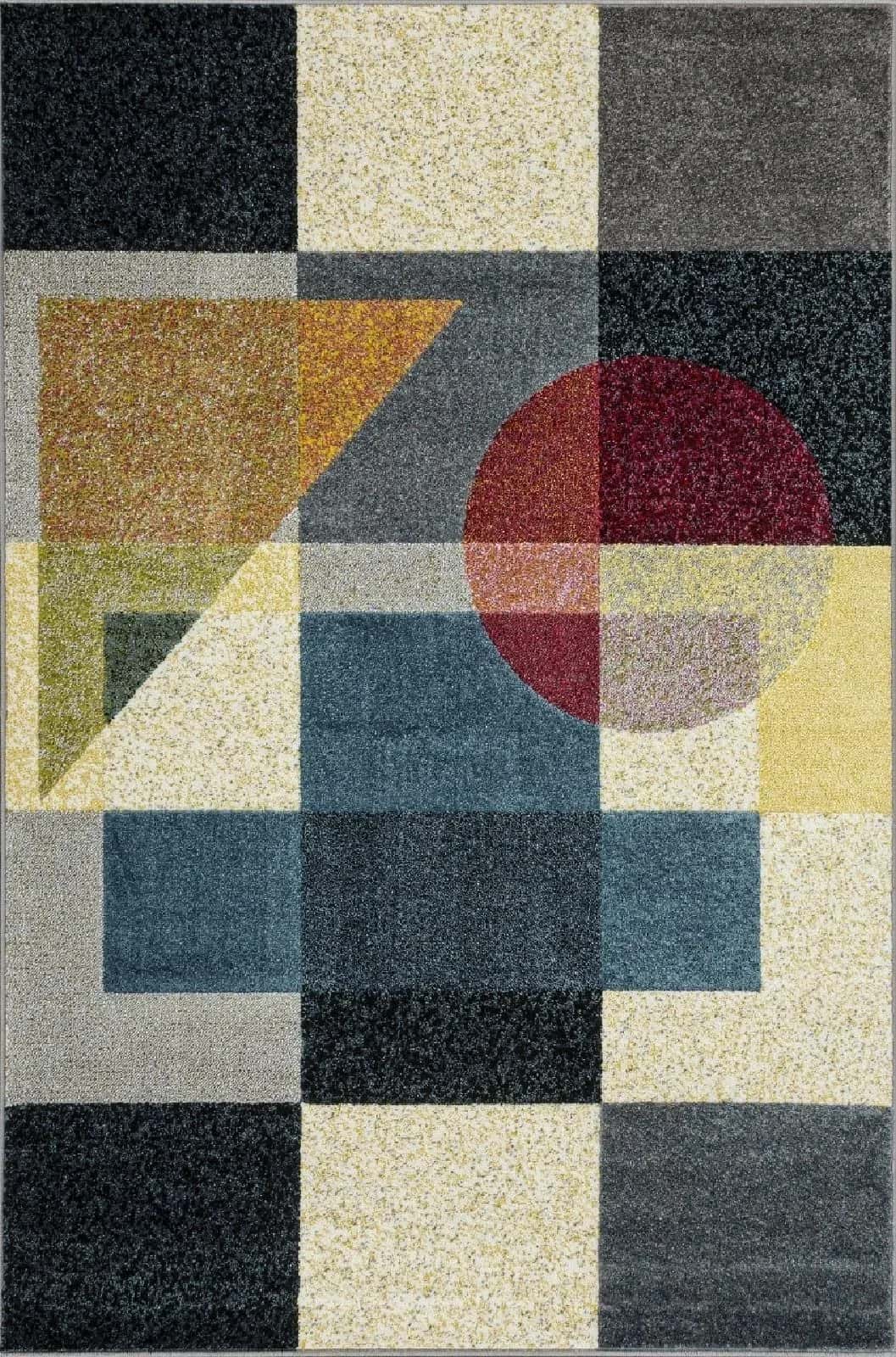 Ковер MERINOS BRIGHT L028 MULTICOLOR 1x2м