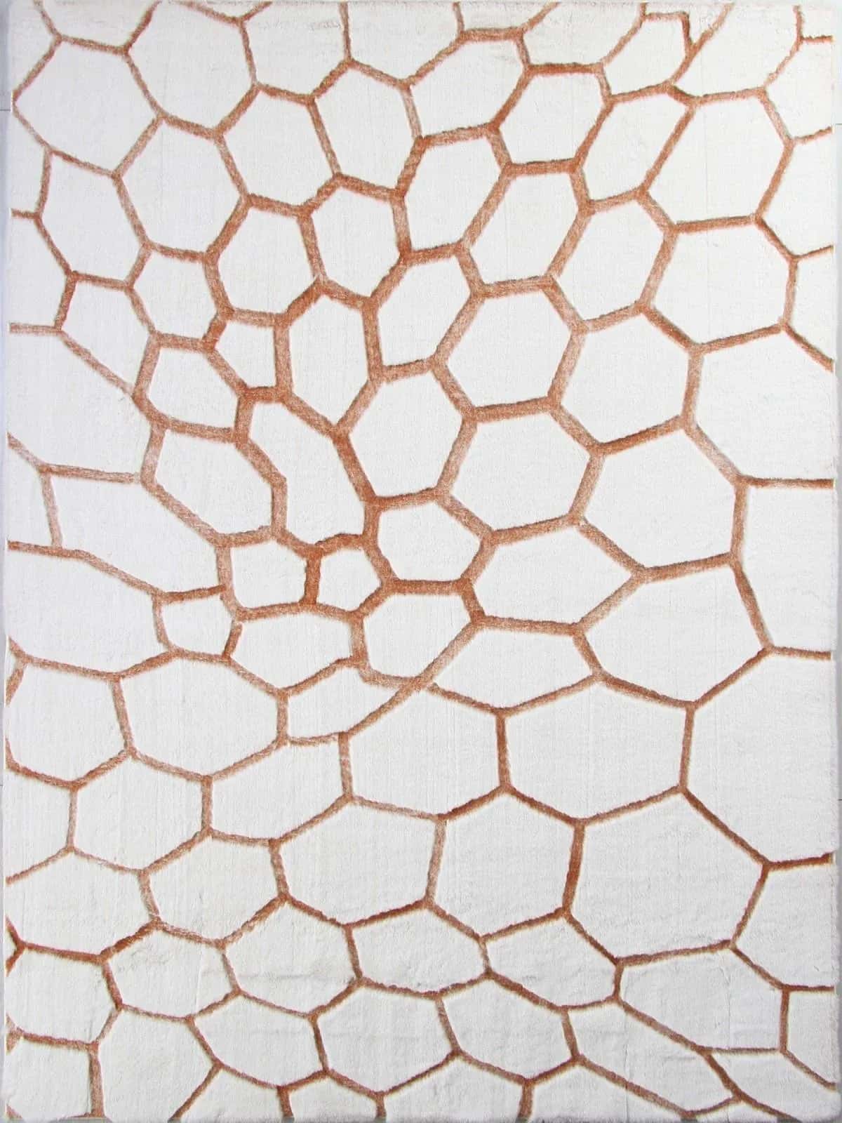 Ковер Ковер Современный PIXEL RABBIT CARVING PX4003 CREAM / TERRA 1.2x1.8м