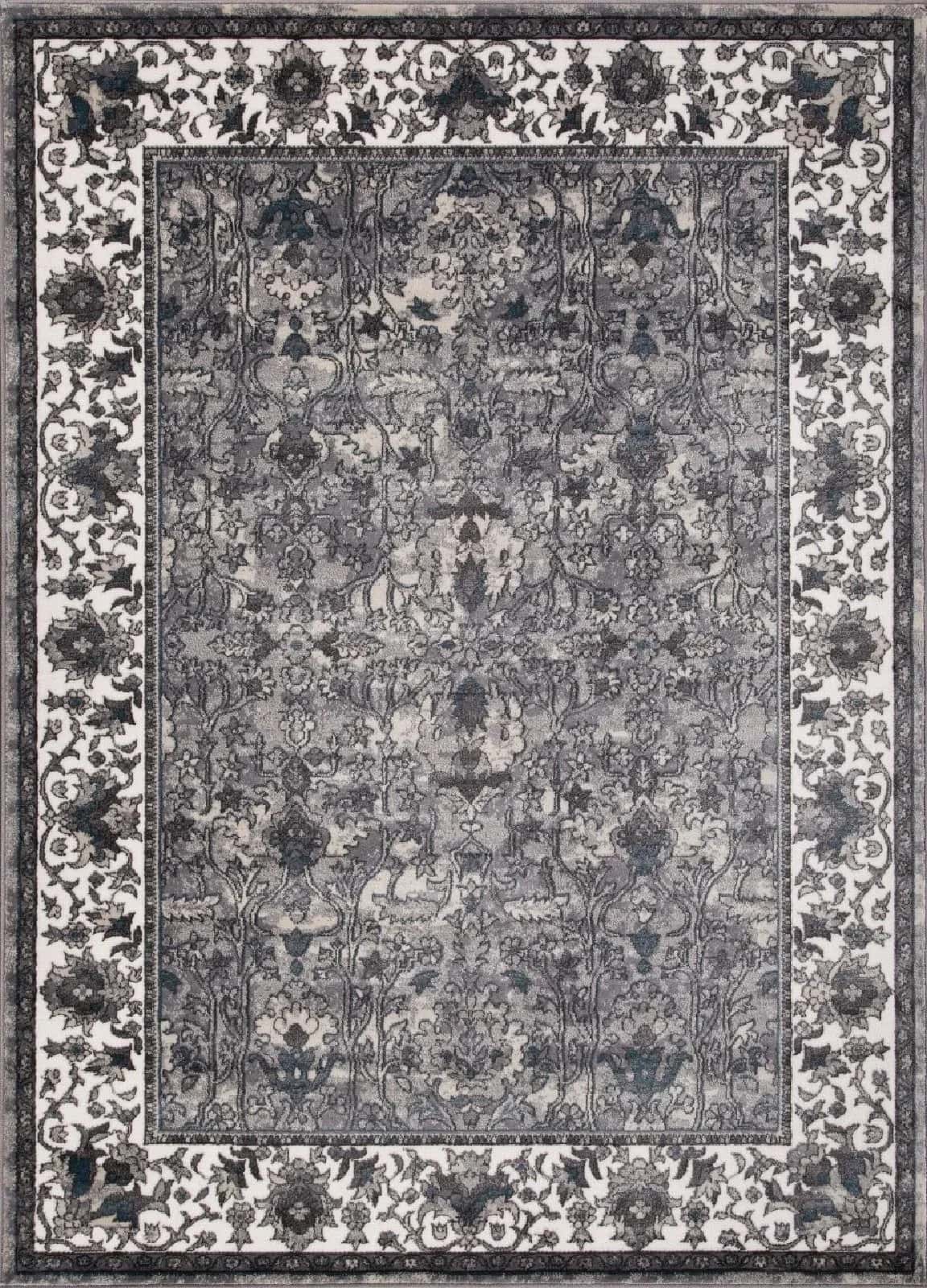 Ковер MERINOS ATLANTIS D741 CREAM-GRAY 2.8x4.8м